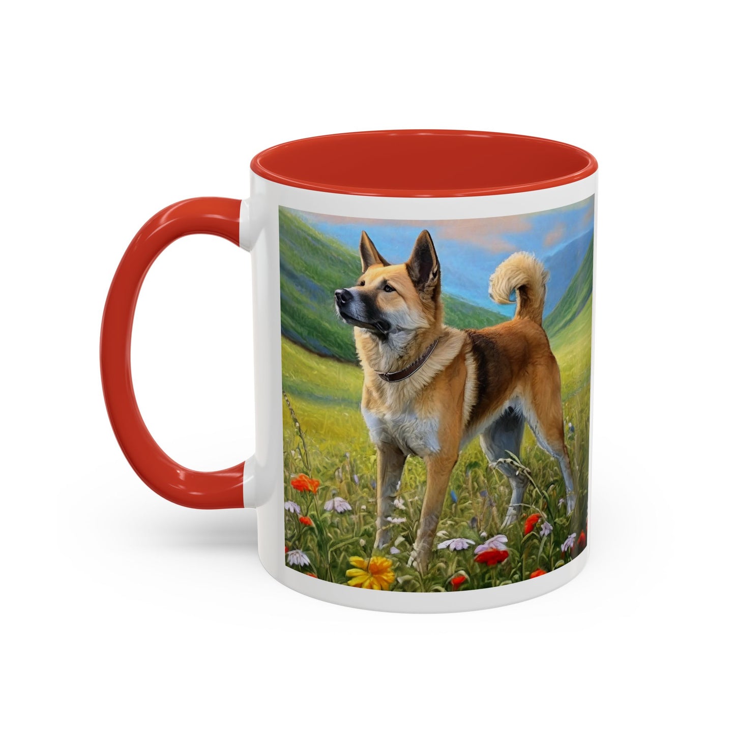 Korean Jindo Ceramic Accent Mug