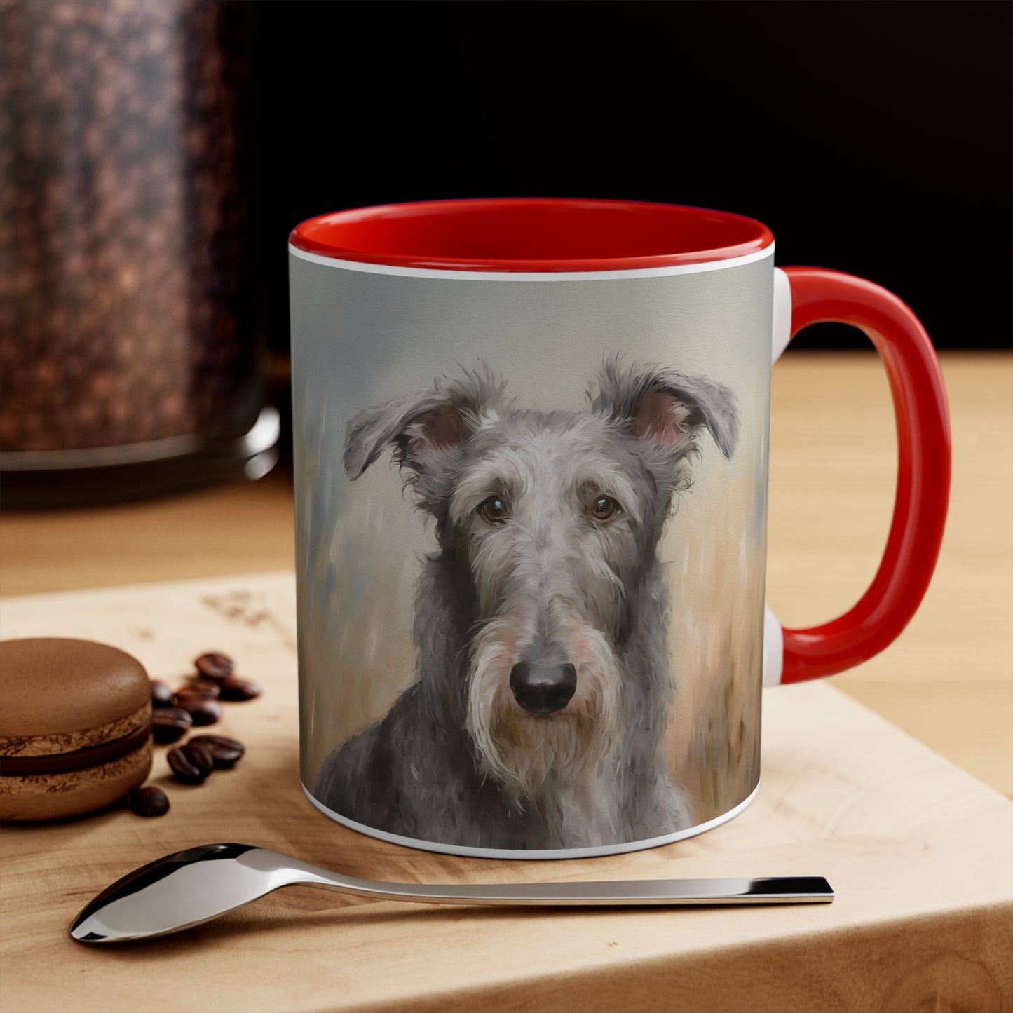 Scottish Deerhound 11oz Ceramic Accent Mug