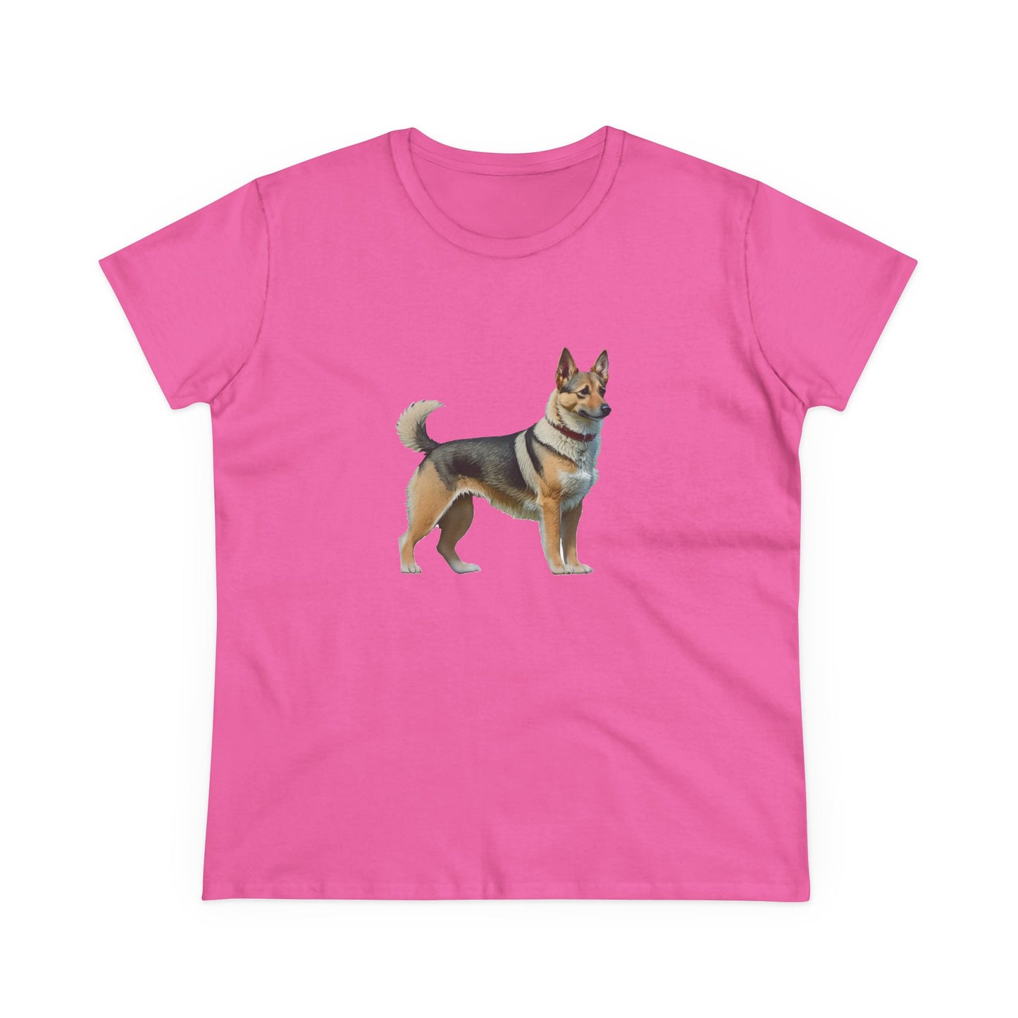 Swedish Vallhund Women's Midweight Cotton Tee