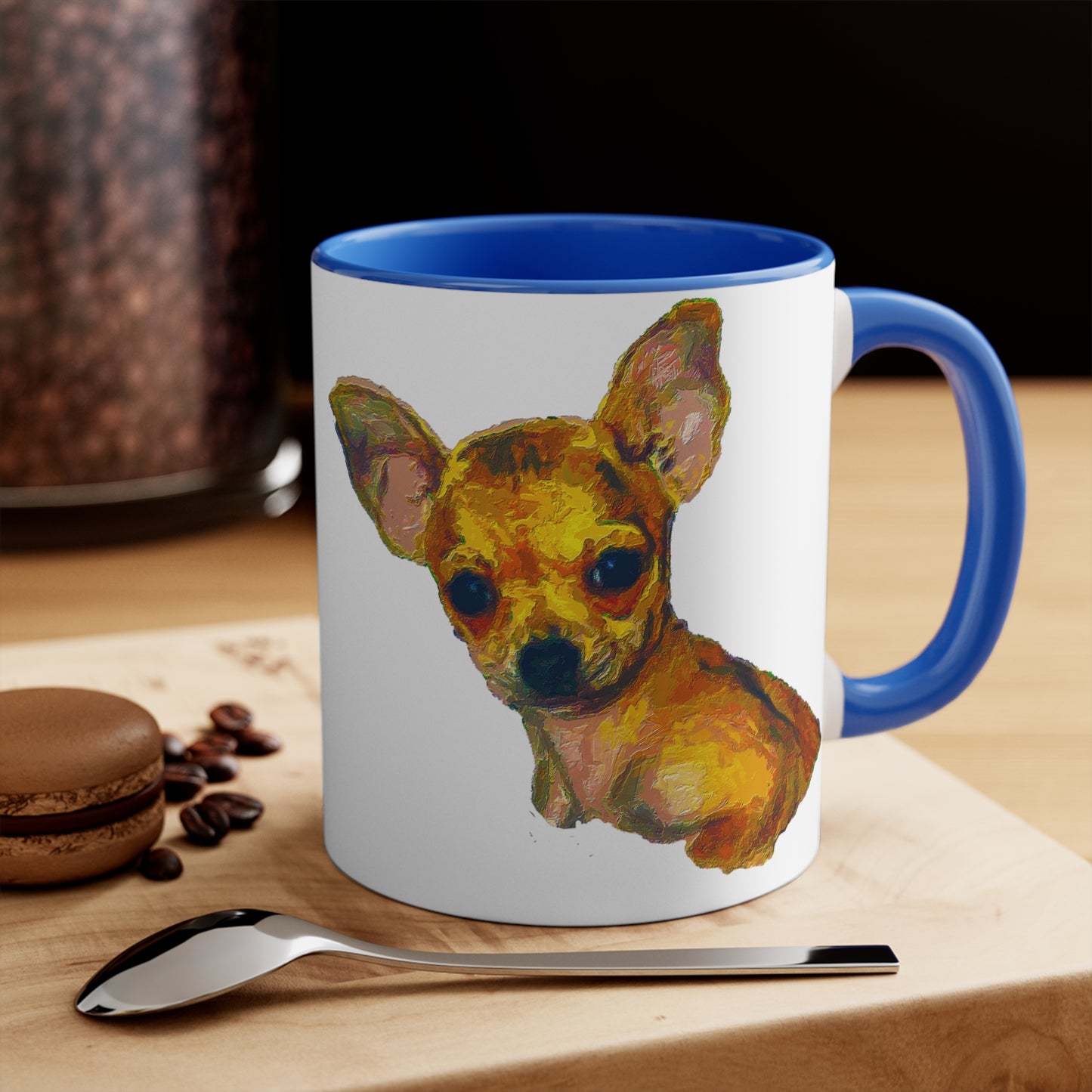 Chihuahua 'Belle' Ceramic Accent Coffee Mug, 11oz
