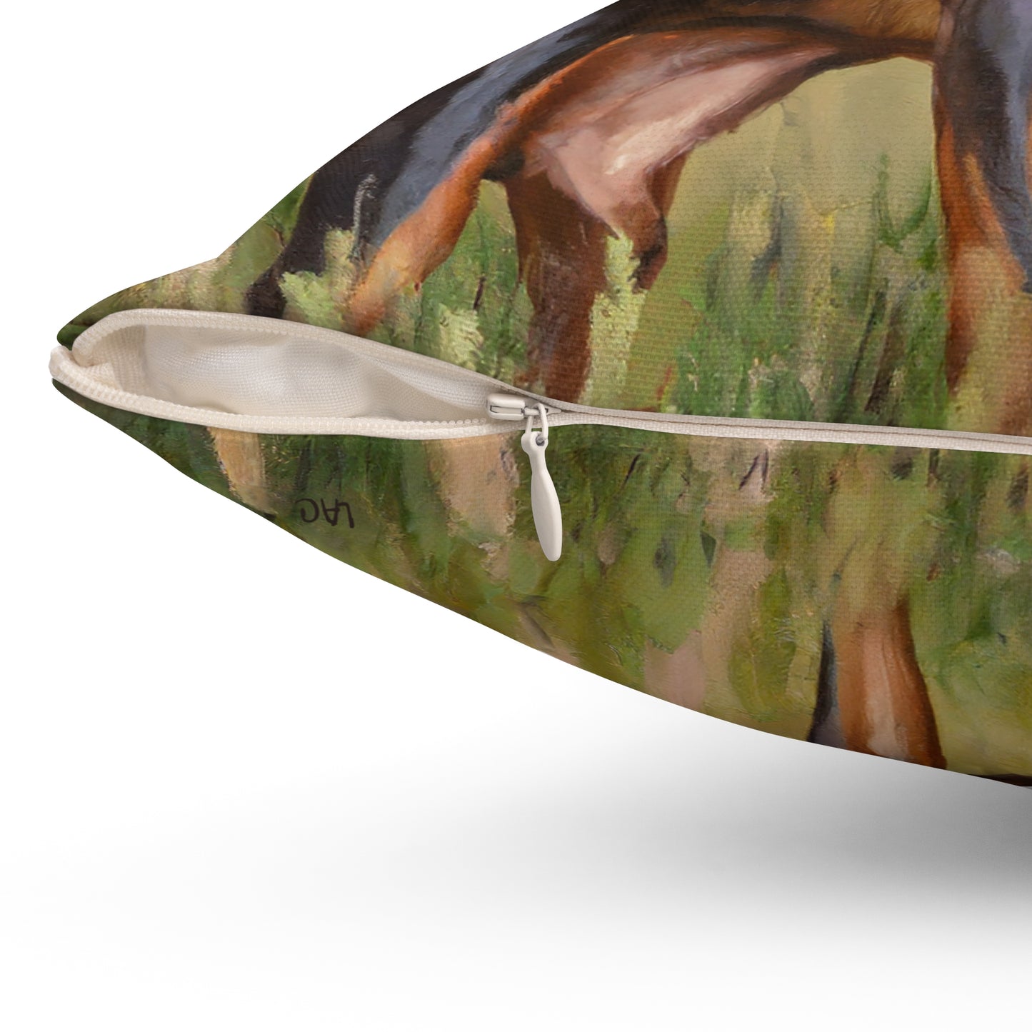 German Pinscher Spun Polyester Throw Pillow