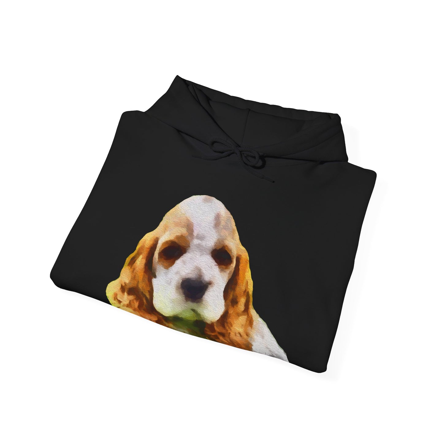 Cocker Spaniel 'Hogan' Unisex 50/50 Hooded Sweatshirt