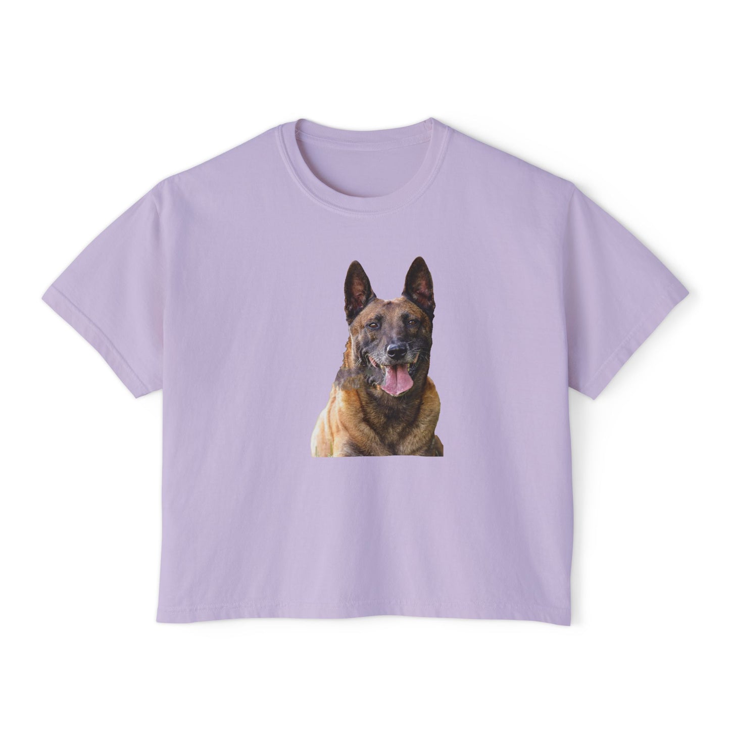 Belgian Malinois Women's Oversized Boxy Tee - Embrace Your Style