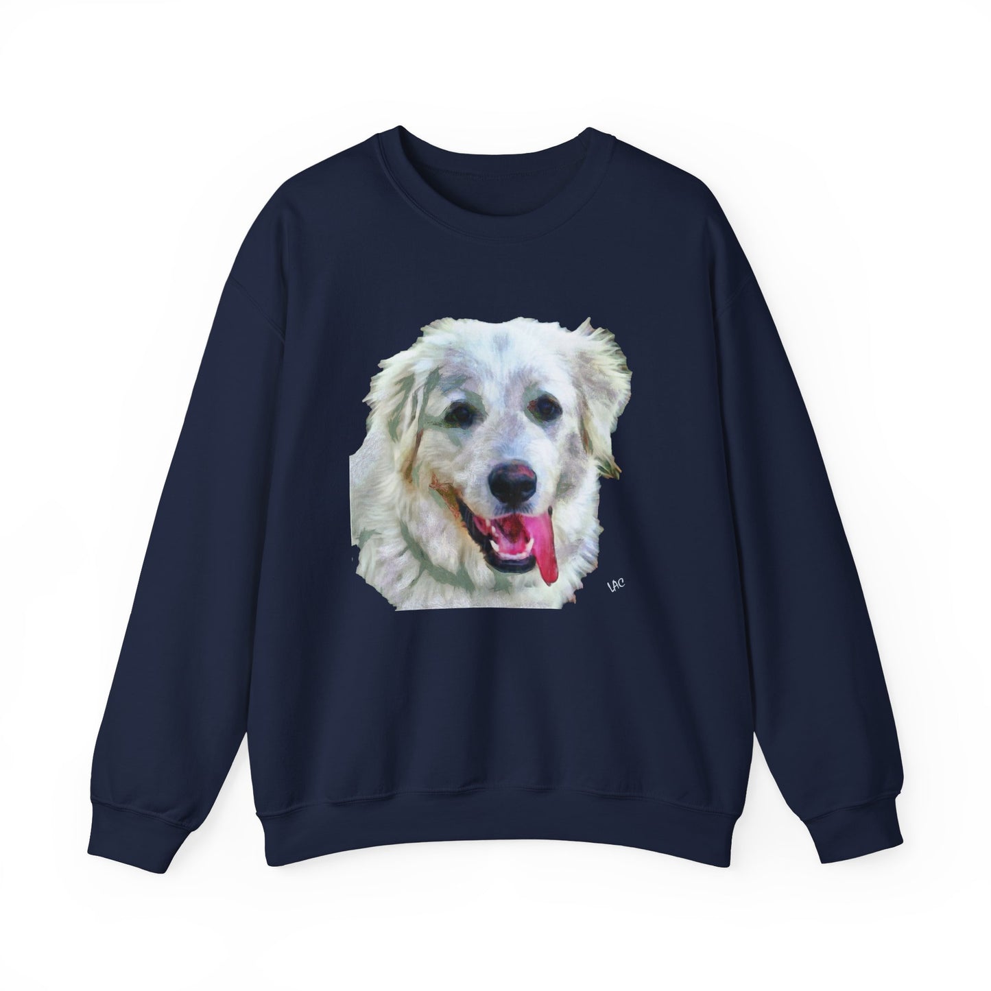 Great Pyrenees Unisex 50/50 Crewneck Sweatshirt