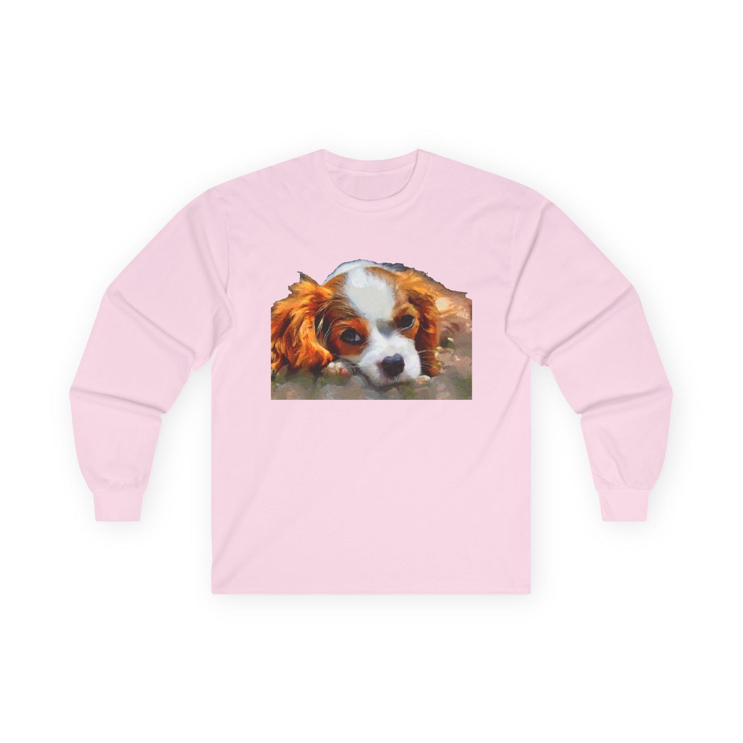 Cavalier King Charles Spaniel Unisex Cotton Long Sleeve Tee