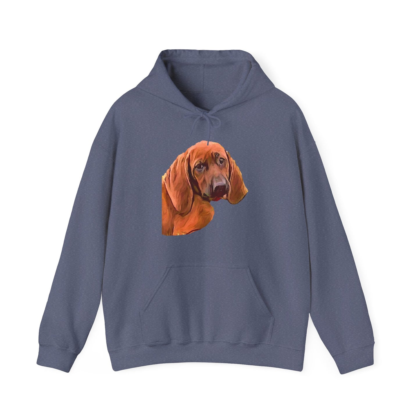 Redbone Coonhound Unisex 50/50 Hoodie