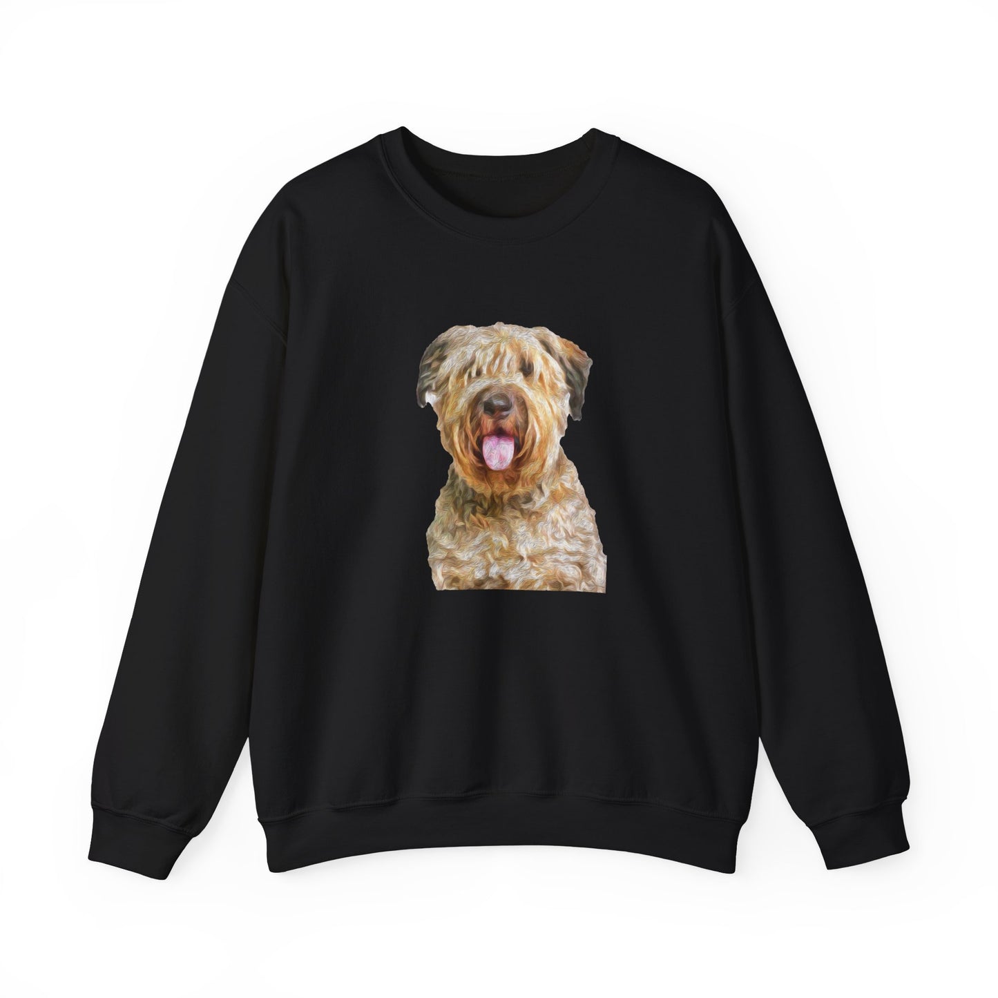 Bouvier des Flandres Fine Art Painting Unisex Crewneck Sweatshirt