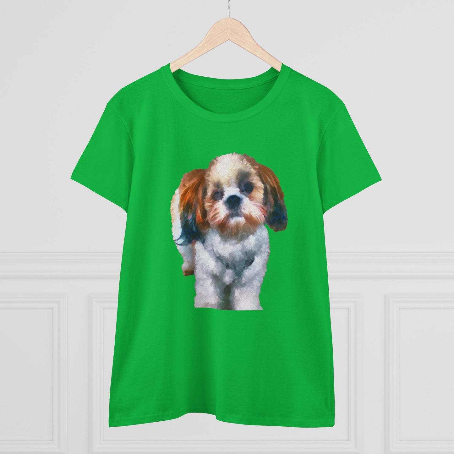 Shih-Tzu Women's Midweight Cotton Tee