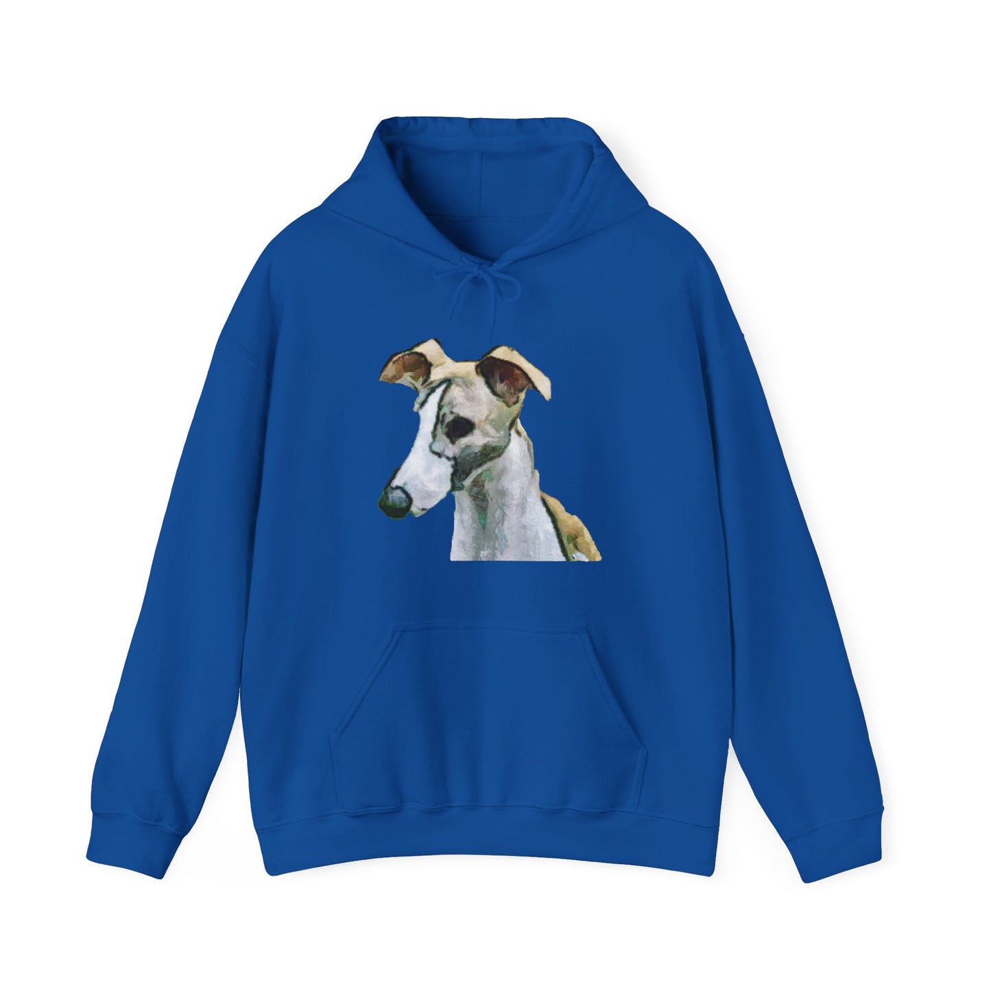 Whippet Unisex 50/50 Hoodie