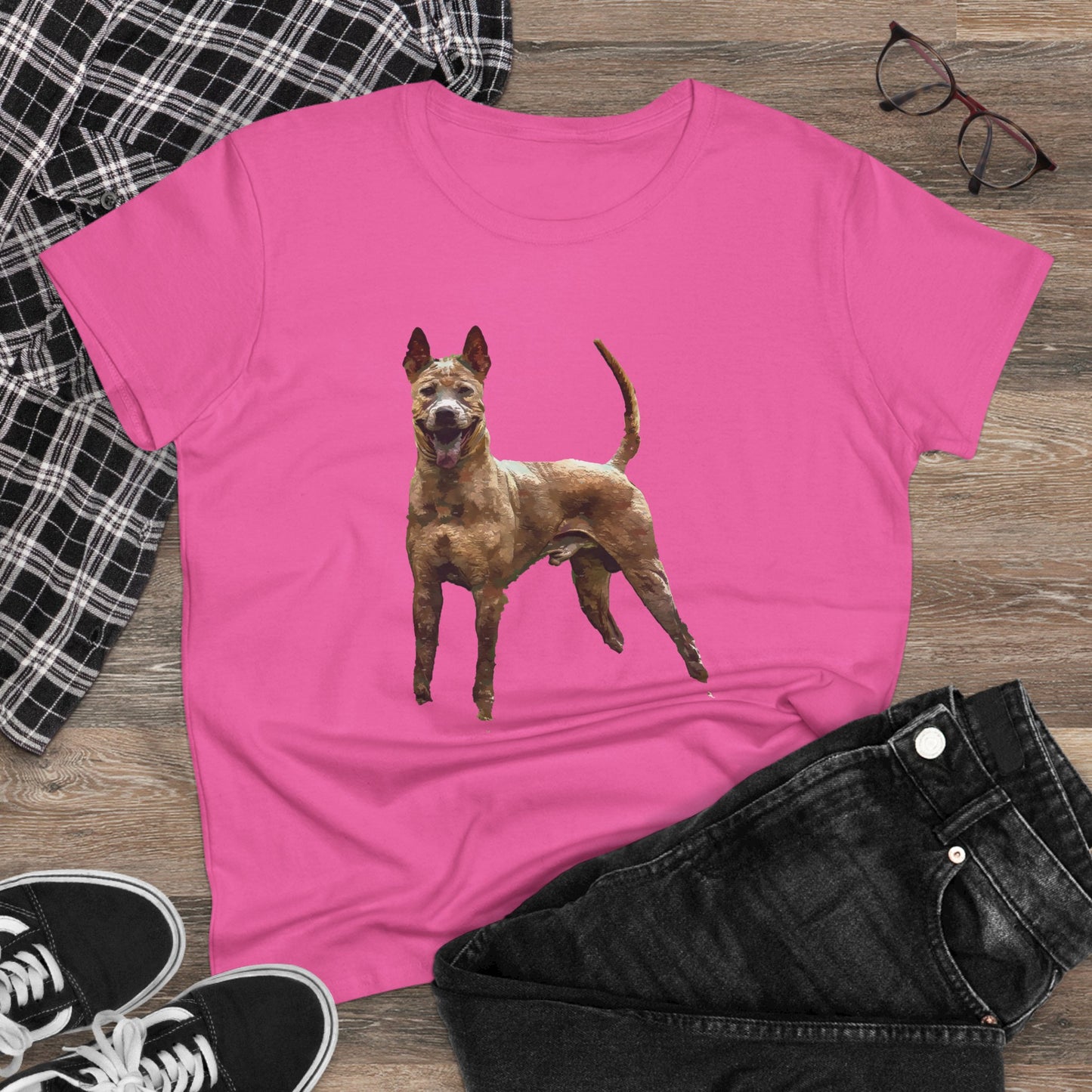 Thai Ridgeback Women's Midweight Cotton Tee