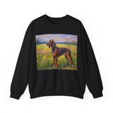 Plott Hound 50/50 Crewneck Sweatshirt