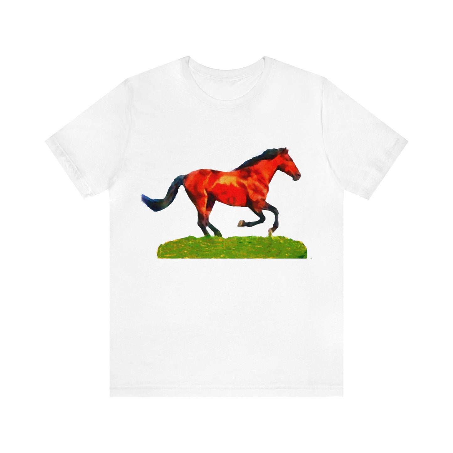 Horse 'Old Red' - Classic Jersey Short Sleeve Tee