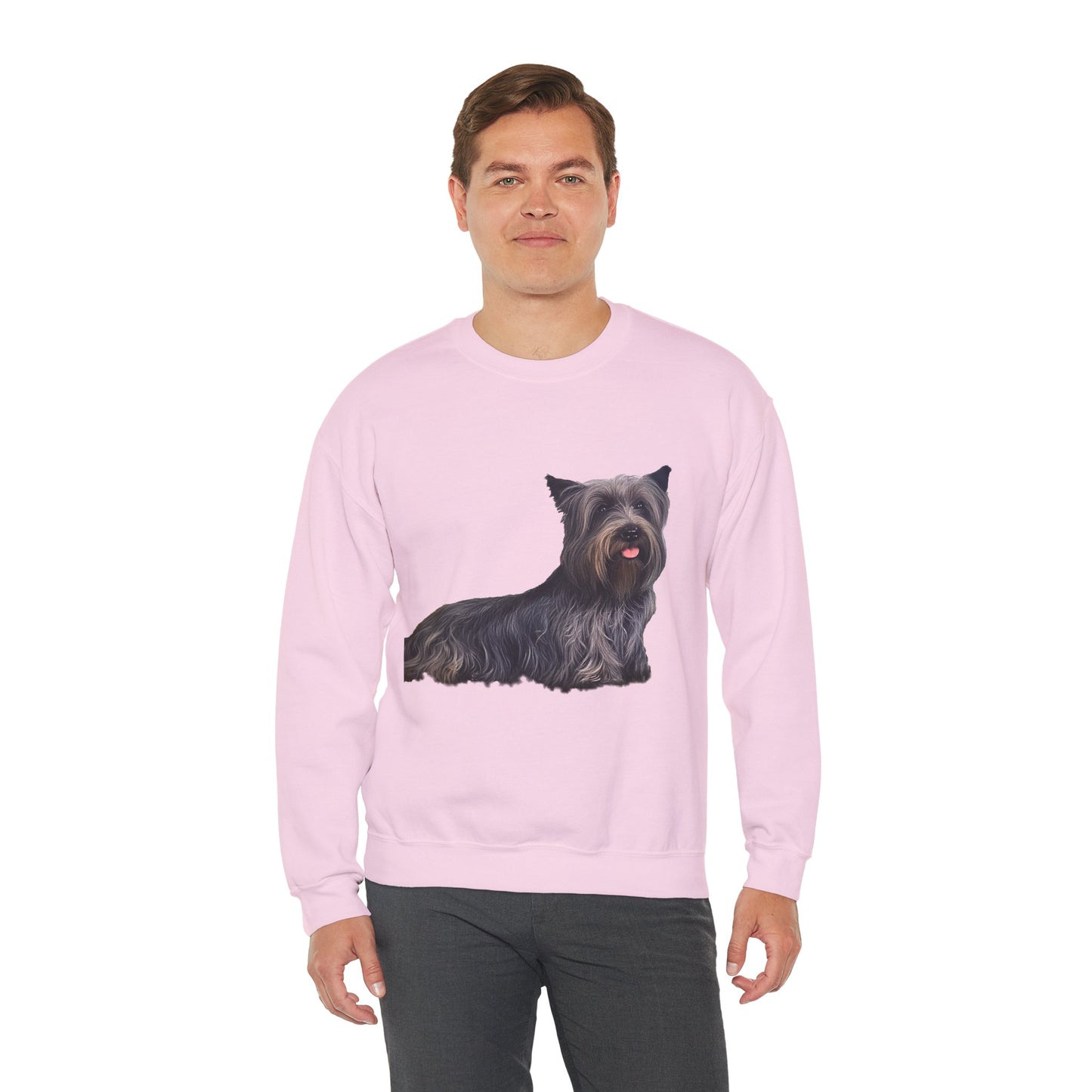 Sky Terrier. - Unisex 50/50 Crewneck Sweatshirt