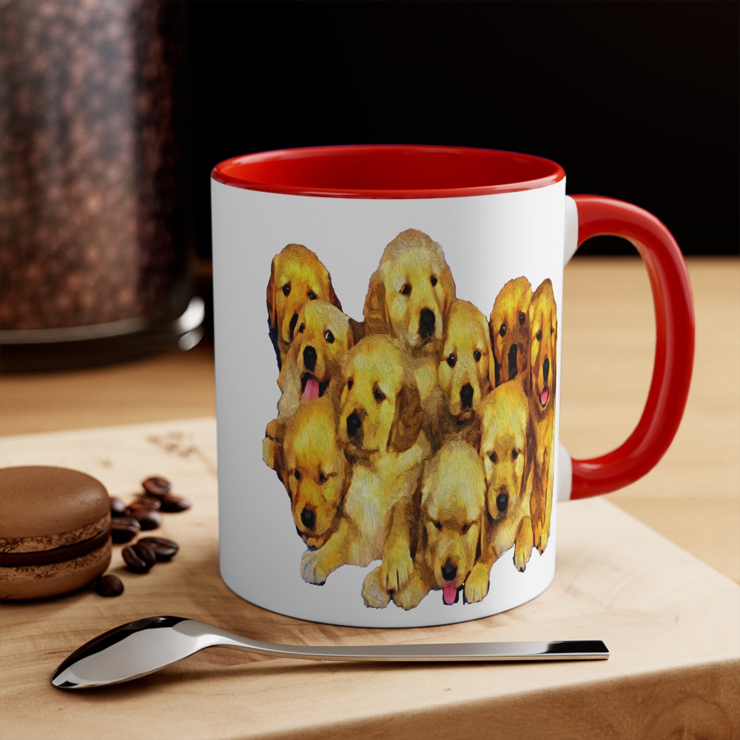 Golden Retriever Puppy Coffee Mug - 11oz Delight