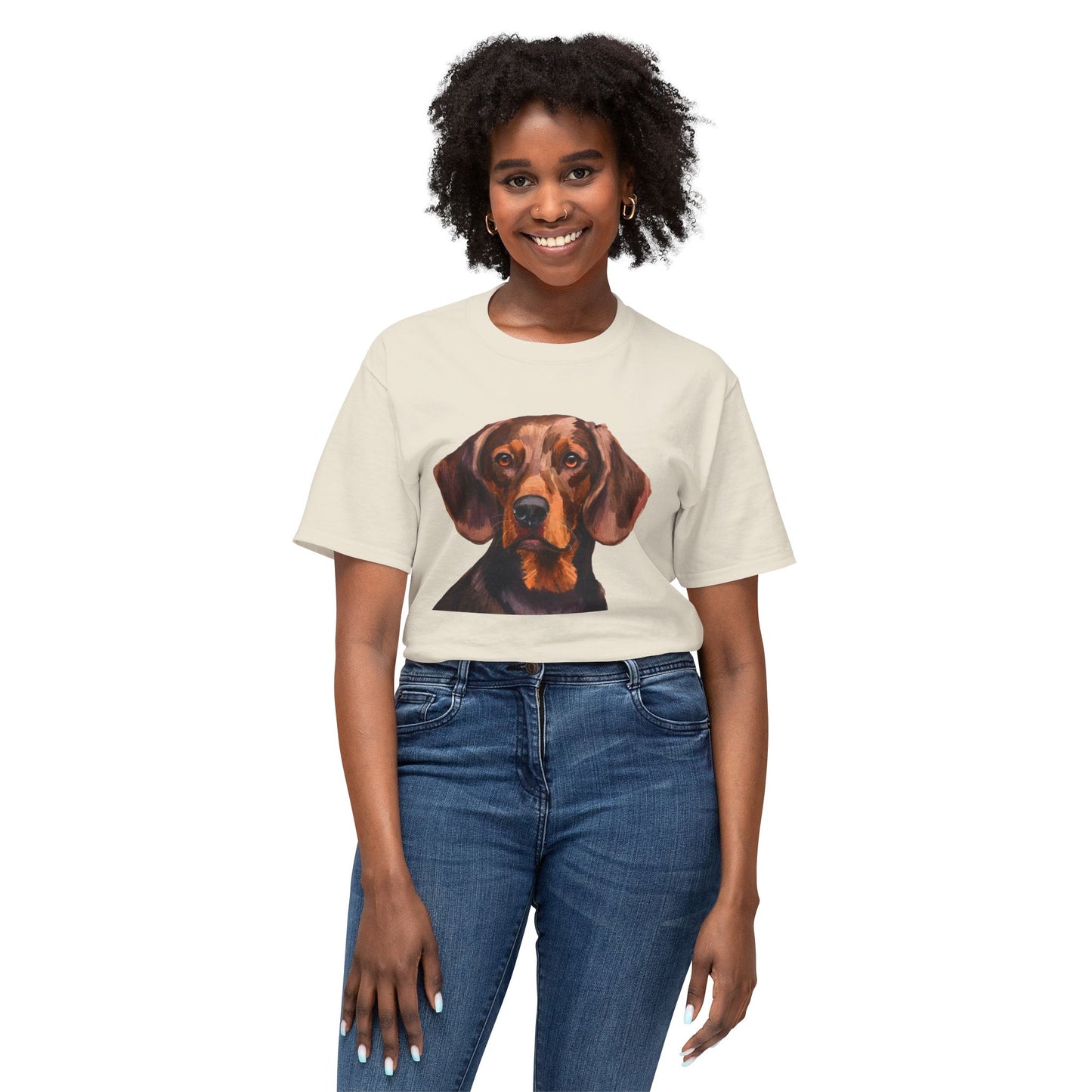 Hannoverscher Schweisshund Pre-shrunk Jersey Cotton Tee