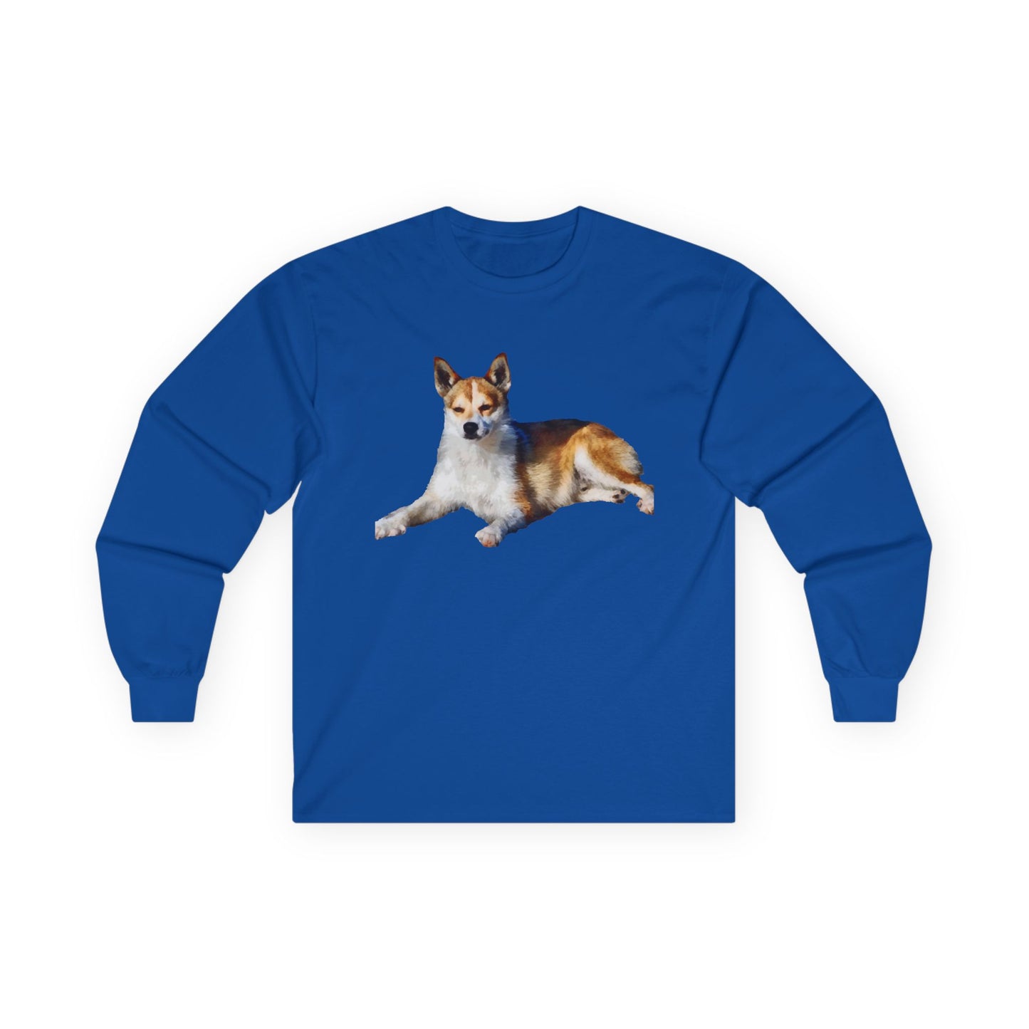 Norwegian Lundehund Unisex Cotton Long Sleeve Tee