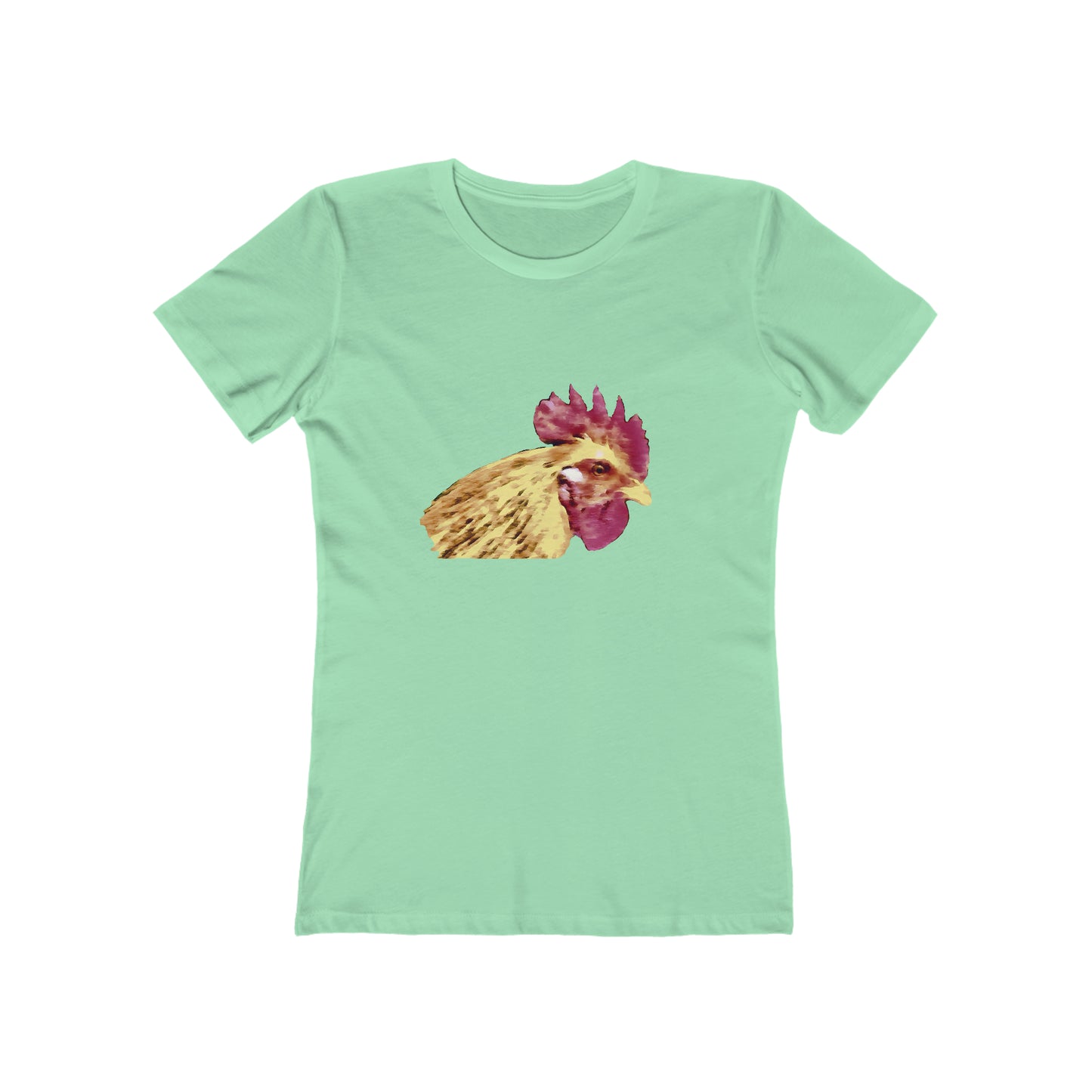 Rooster 'Spencer' - Women's Slim Fit Ringspun Cotton T-Shirt