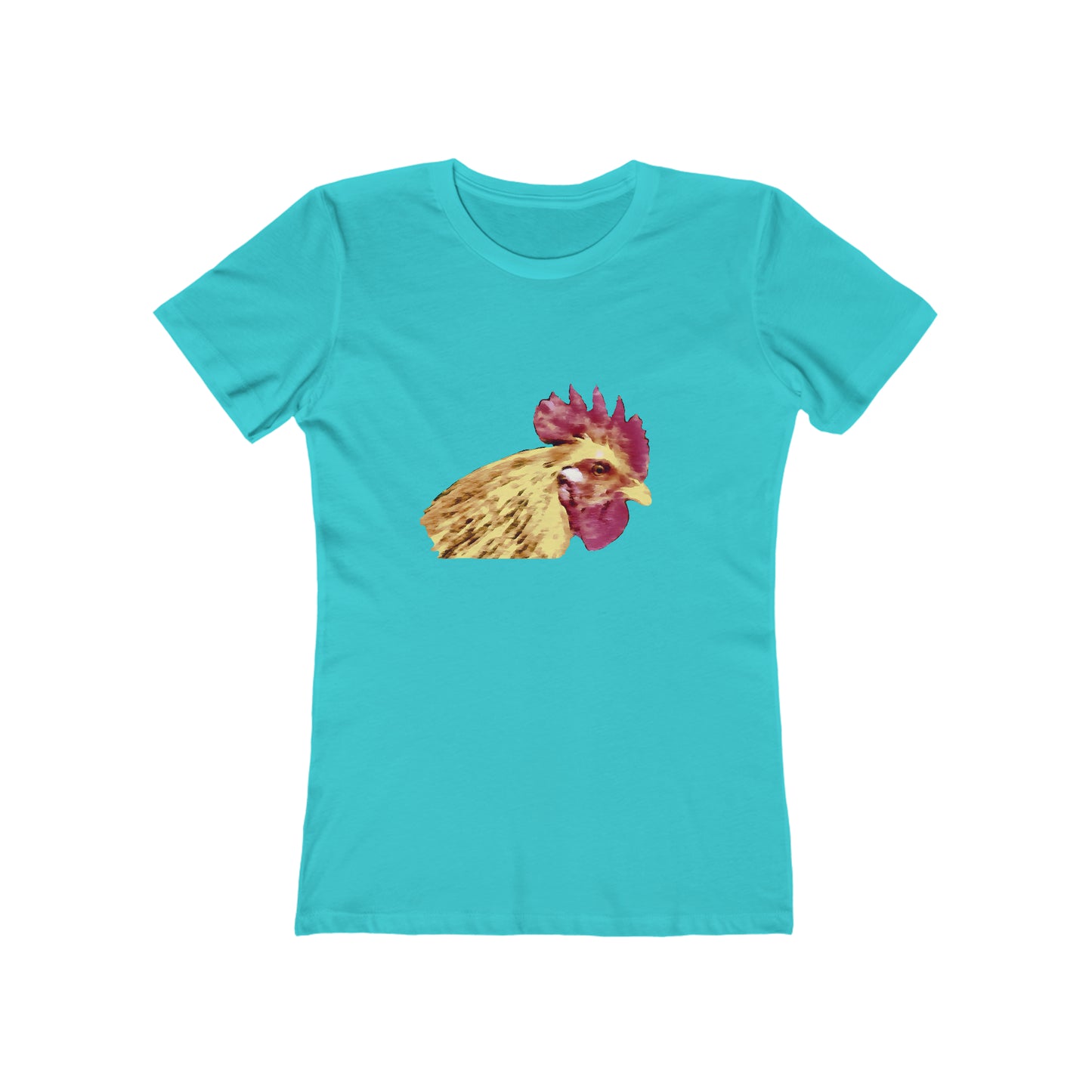 Rooster 'Spencer' - Women's Slim Fit Ringspun Cotton T-Shirt