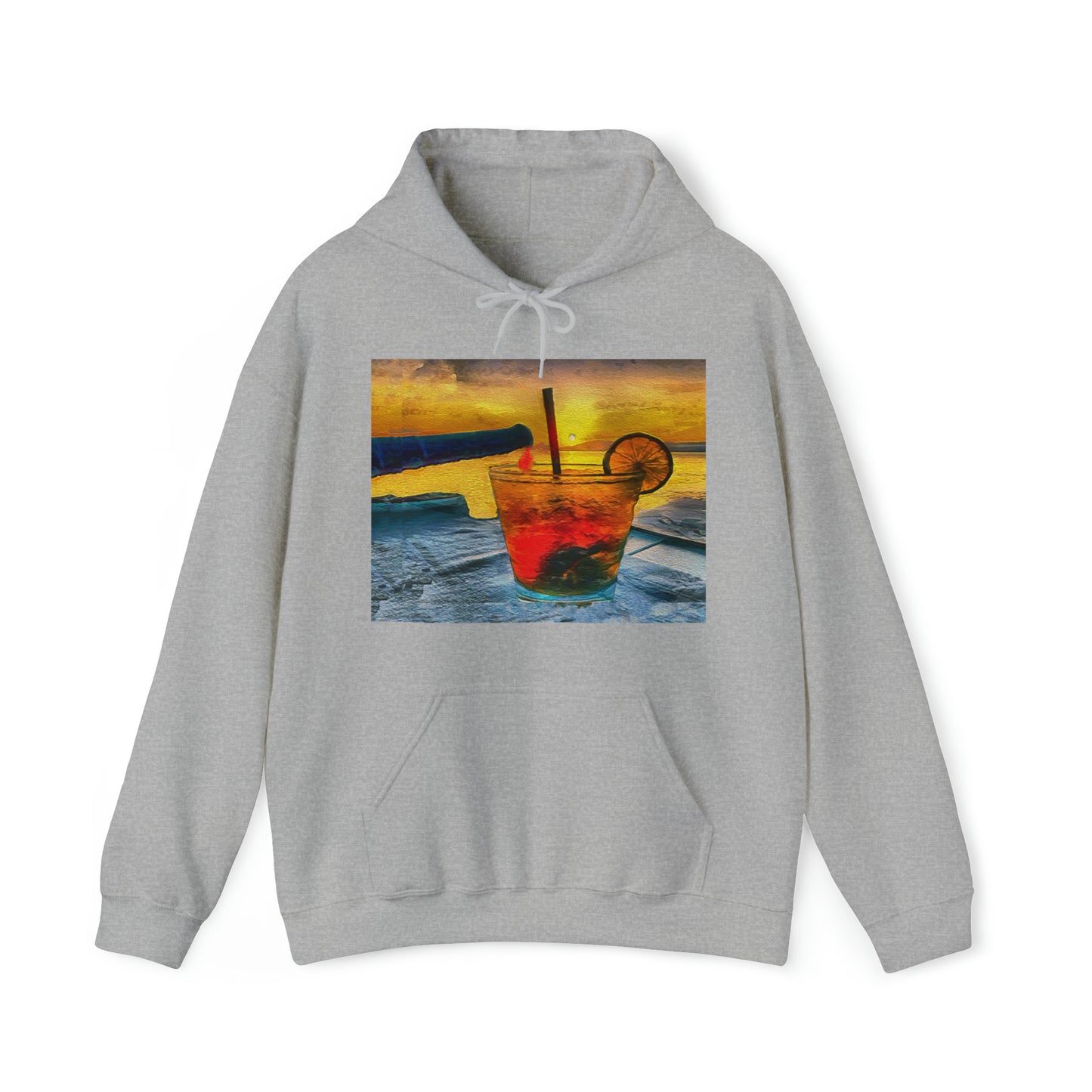 Happy Hour on Sifnos (Greece) Unisex 50/50 Hoodie