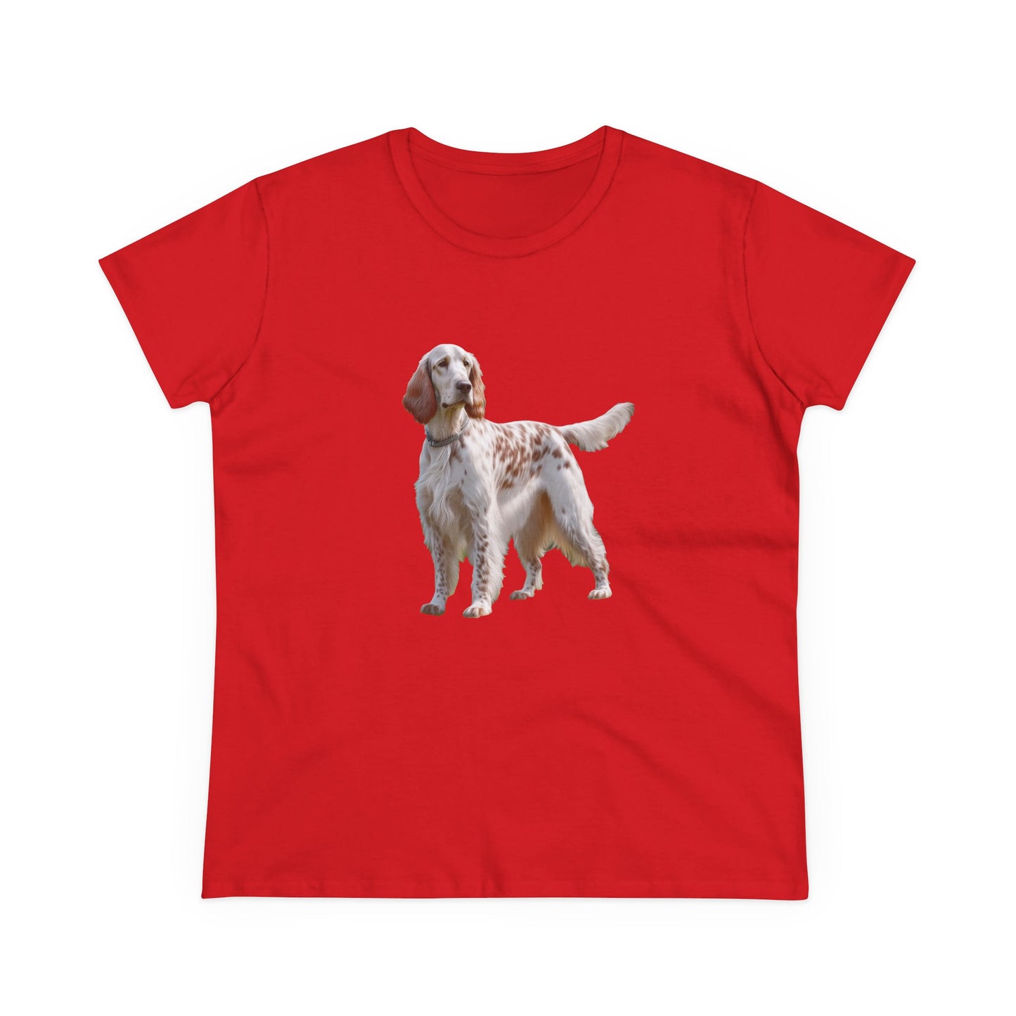 English Setter #4 - Women's Midweight Cotton Tee
