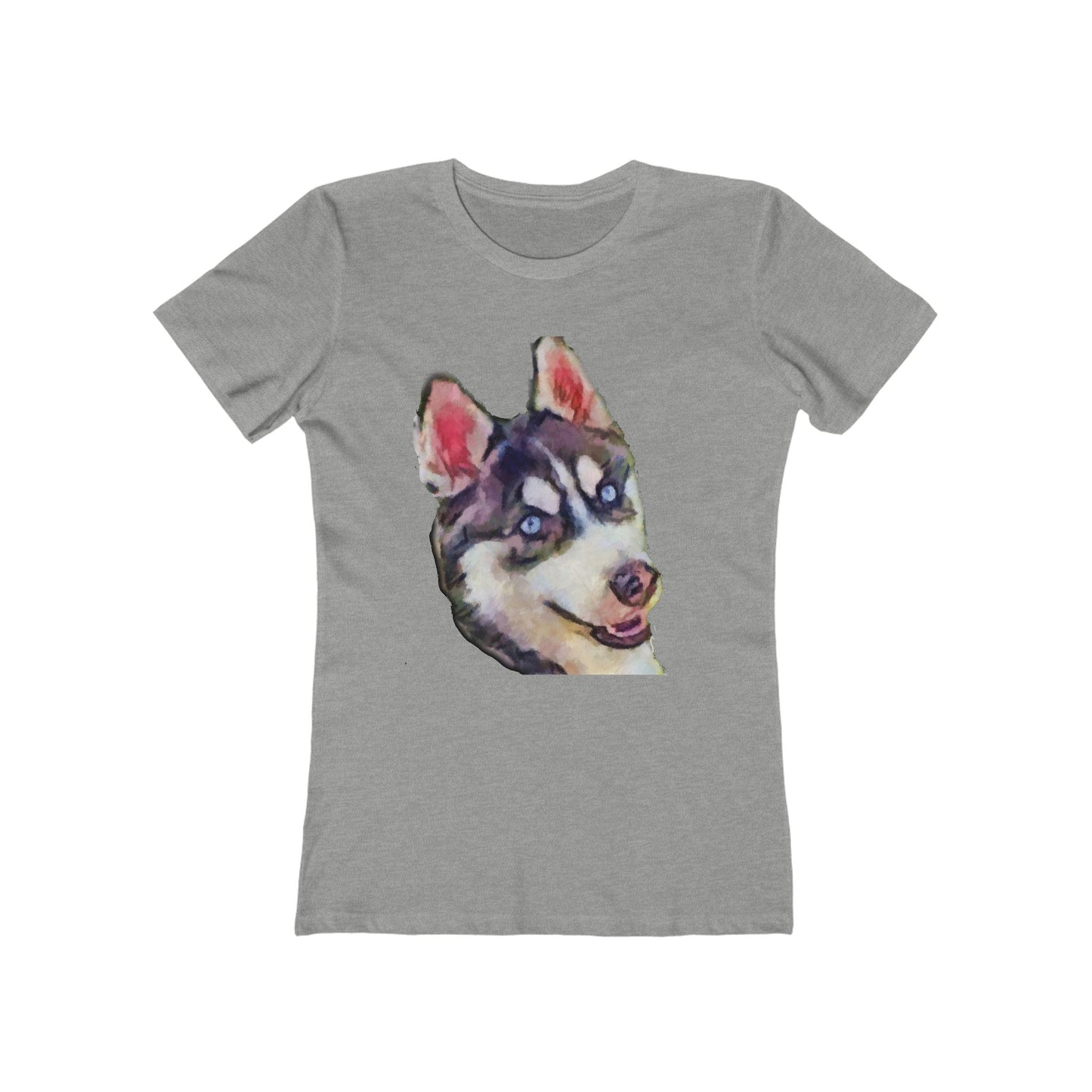Siberian Husky 'Iditarod' Women's Slim Fit T-Shirt