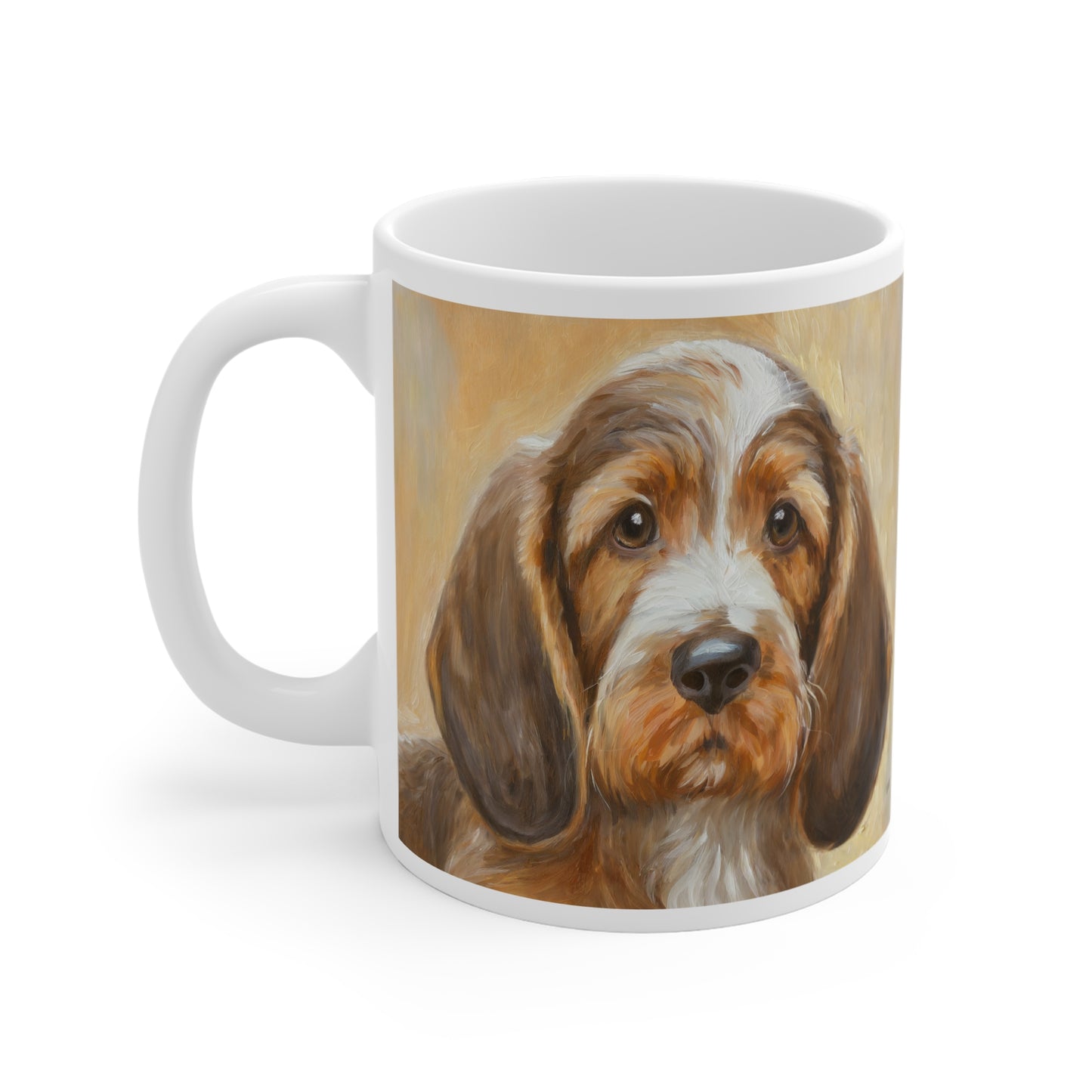Basset Fauve de Bretagne Ceramic Mug - 11oz Luxury Edition