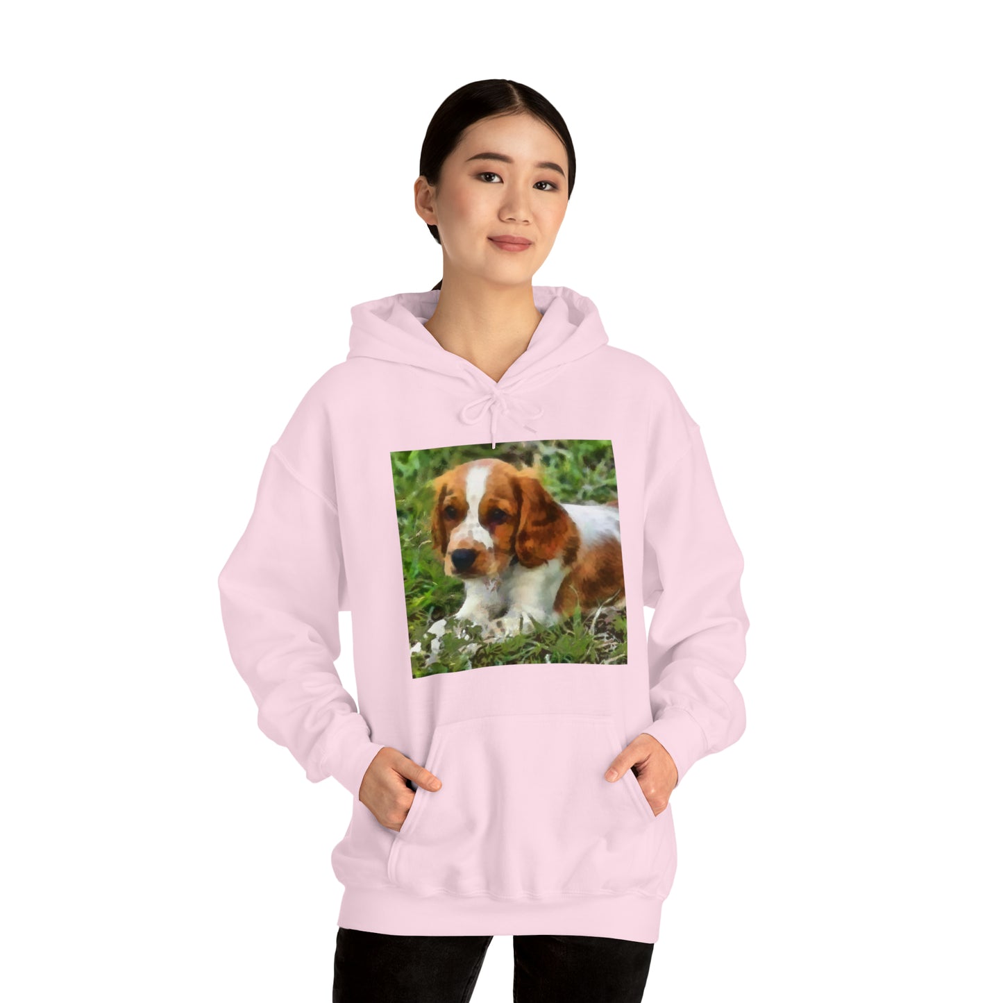 Welsh Springer Spaniel Unisex 50/50 Hoodie