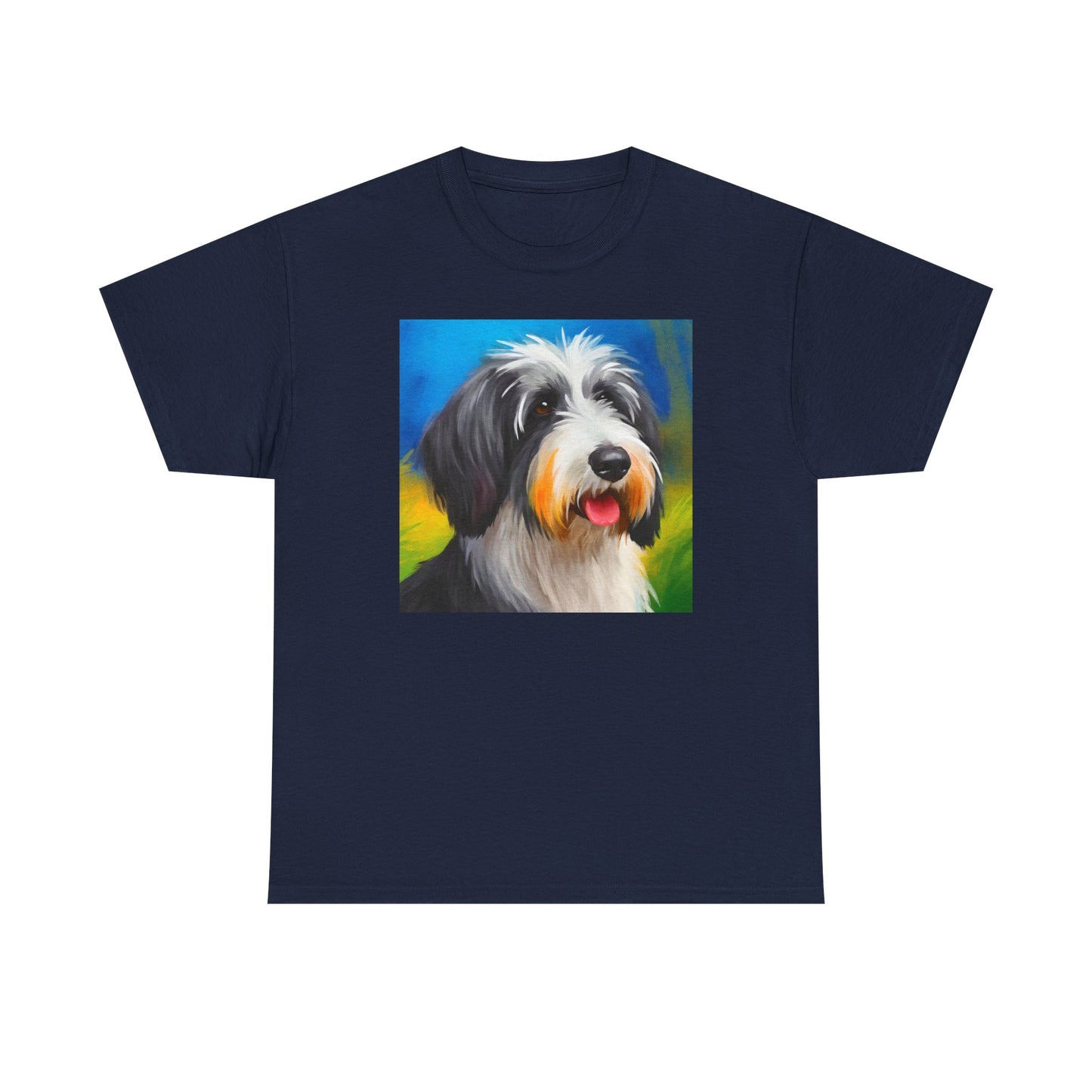 Polish Lowland Sheepdog Unisex Heavy Cotton Tee