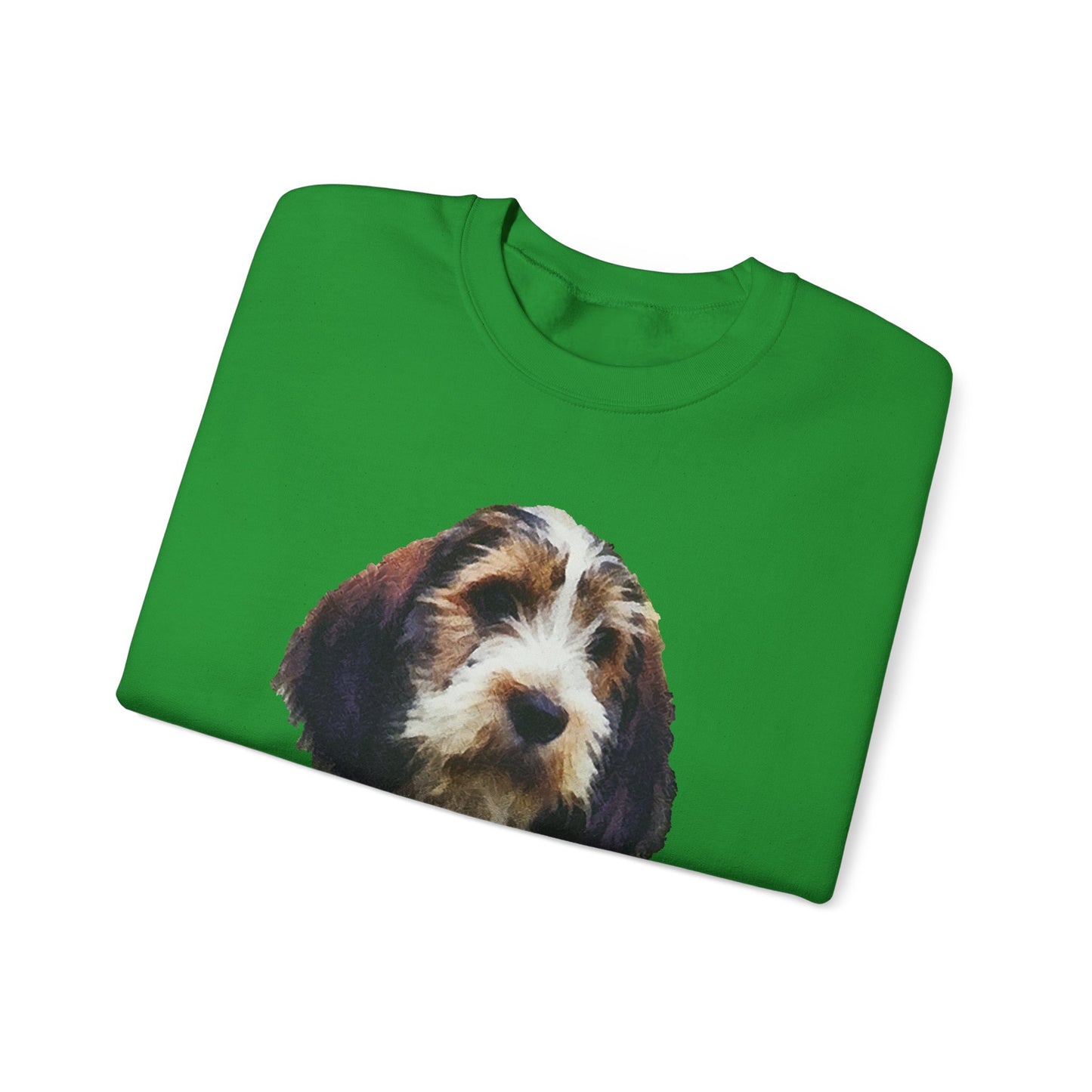 Petit Basset Griffon Vendeen Unisex 50/50 Crewneck Sweatshirt