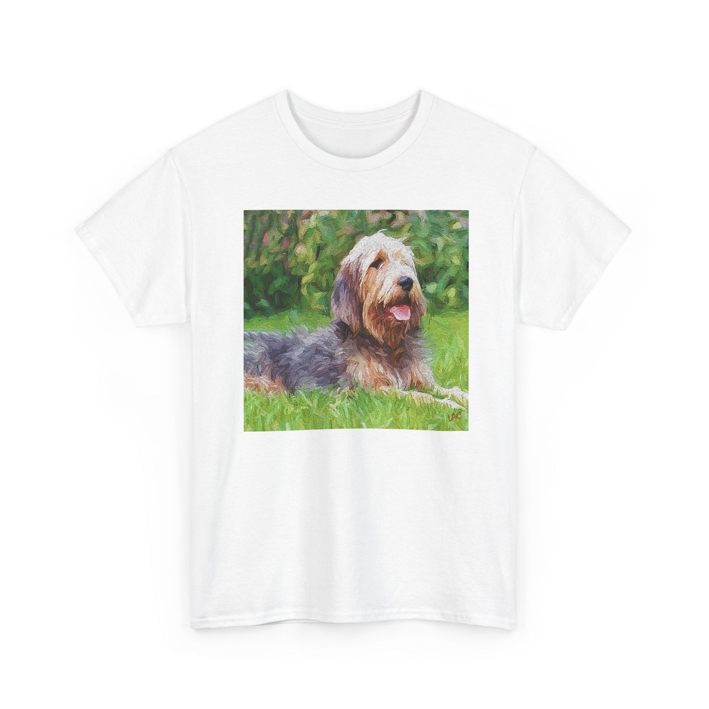 Otterhound Unisex Heavy Cotton Tee by DoggyLips™