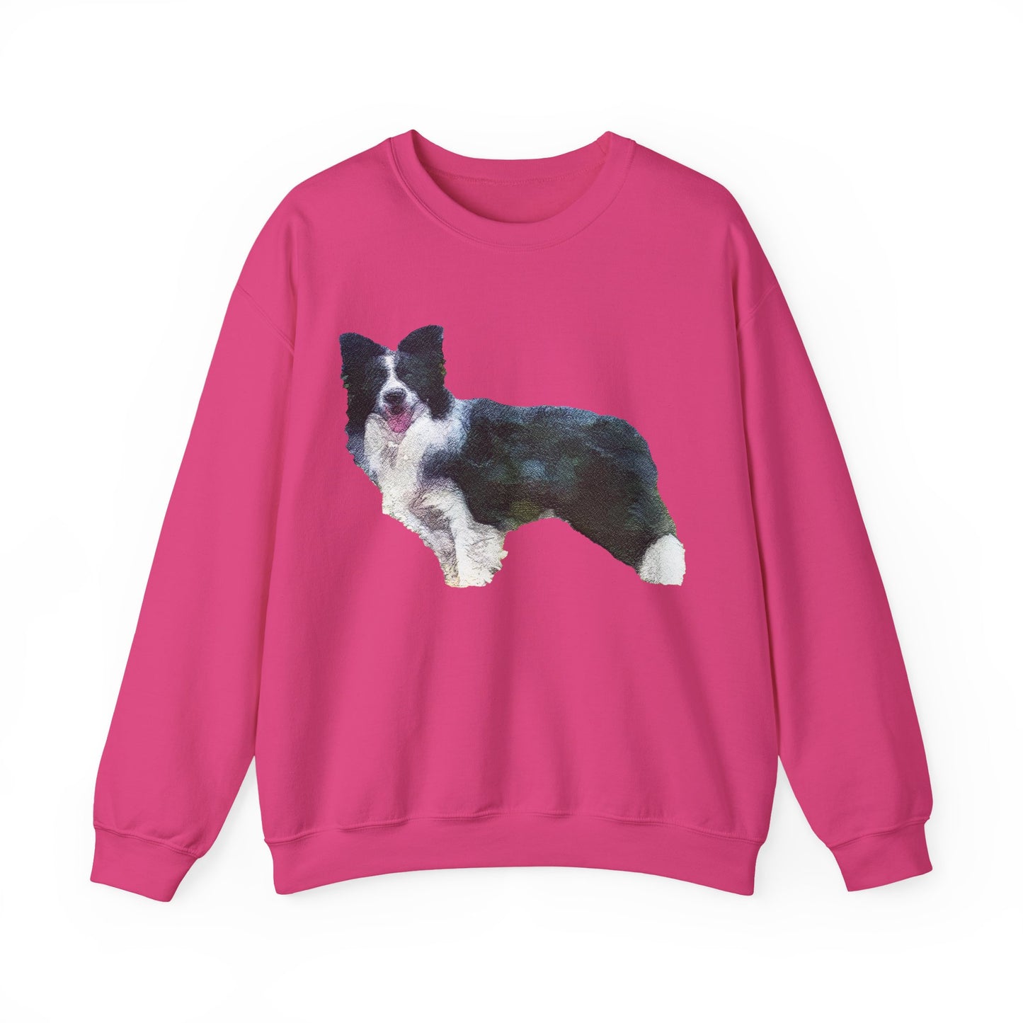 Border Collie 'Andrew' Unisex Crewneck Sweatshirt
