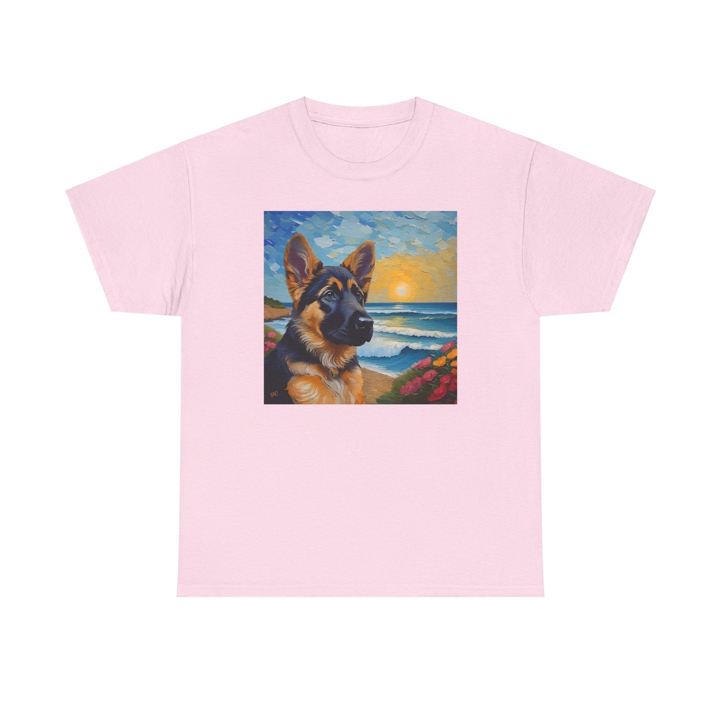 German Shepherd Puppy #2 - Classic Heavy Cotton Tee