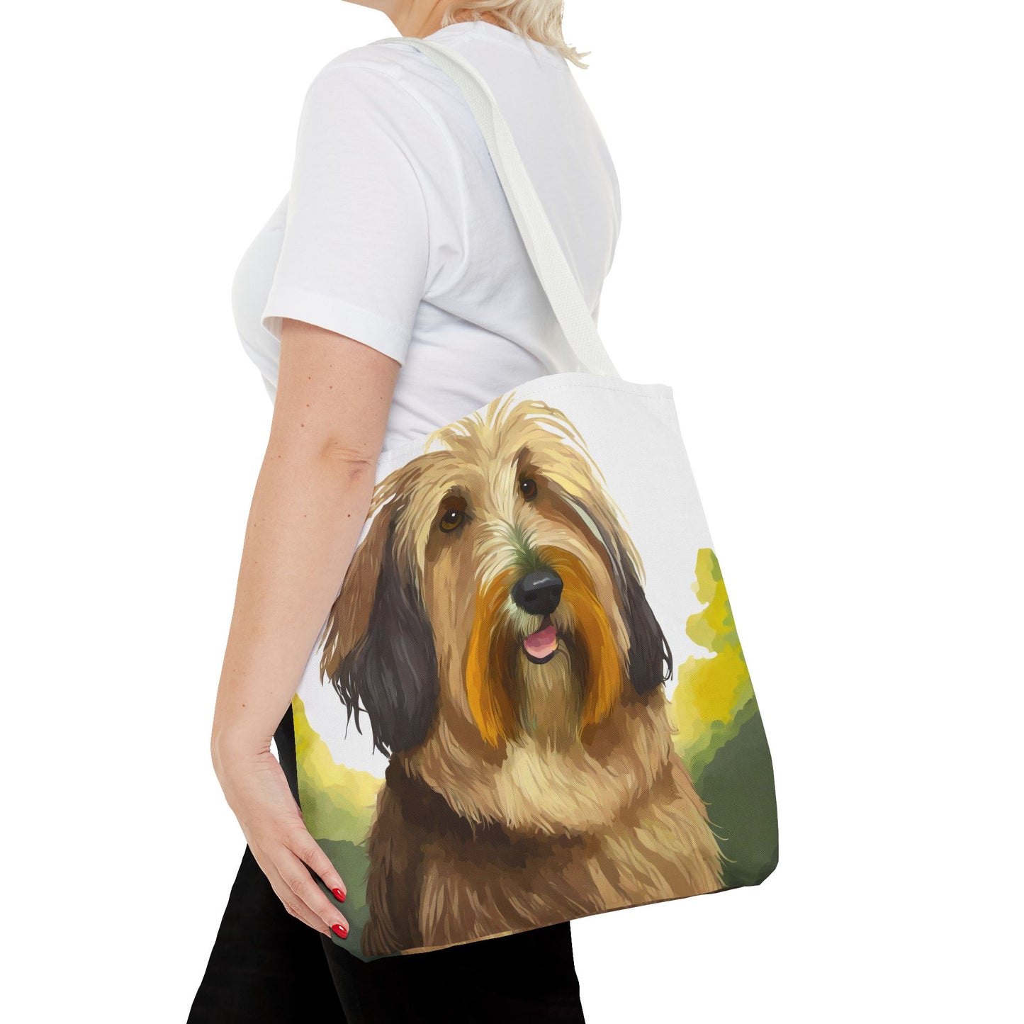 Bergamasco Sheepdog Tote Bag (AOP)