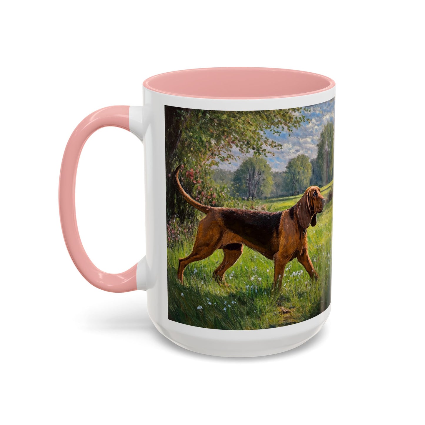 Bloodhound Ceramic Accent Coffee Mug