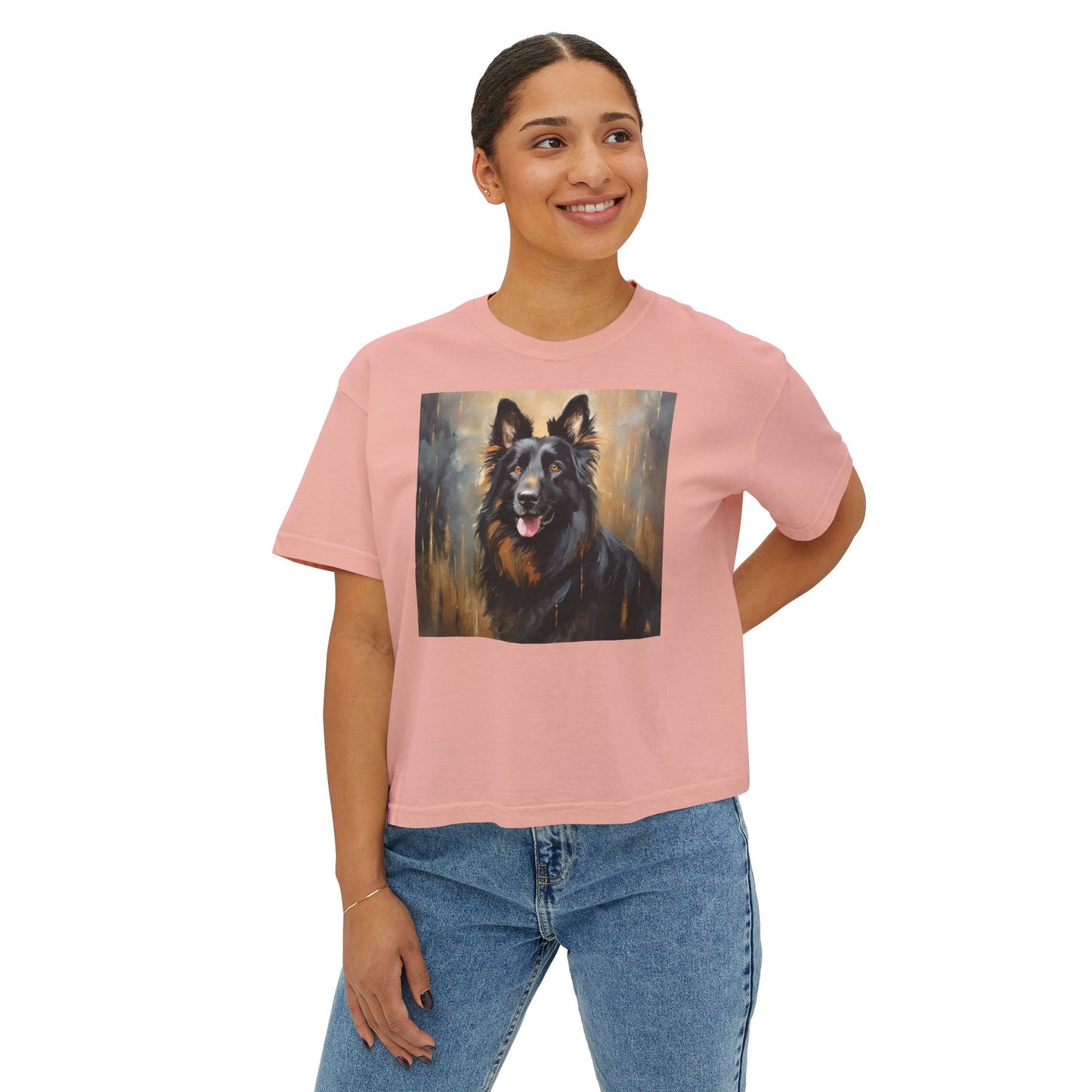 Bohemian Shepherd Women's Oversize Boxy Tee