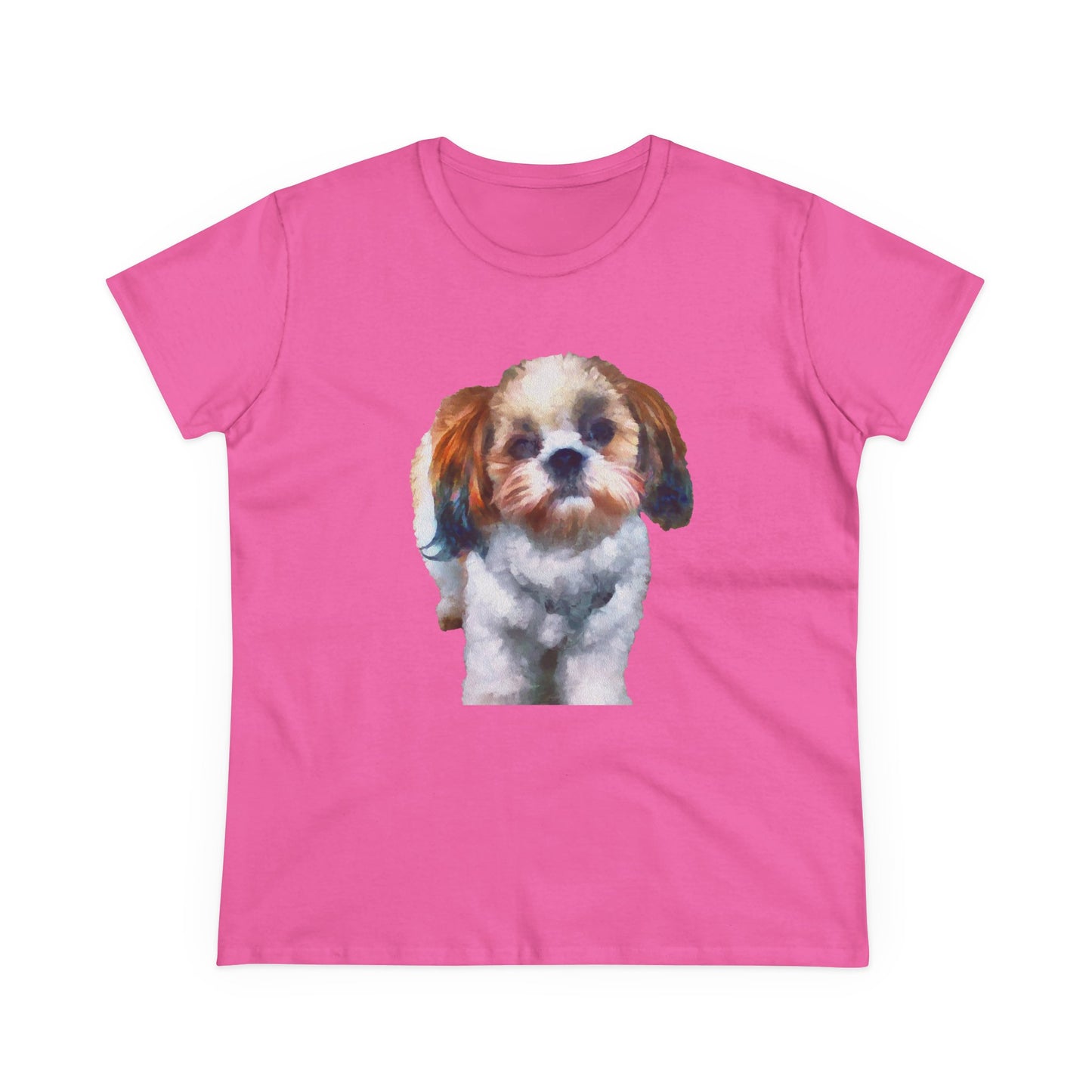 Shih-Tzu Women's Midweight Cotton Tee