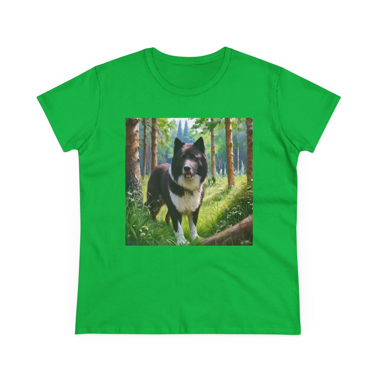 Karelian Bear Dog Women's Midweight Cotton Tee