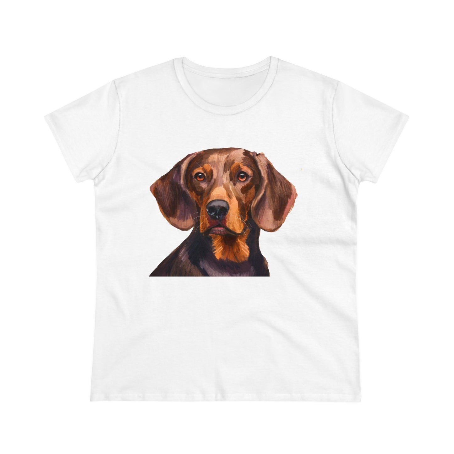 Hannoverscher Schweisshund Women's Midweight Cotton Tee