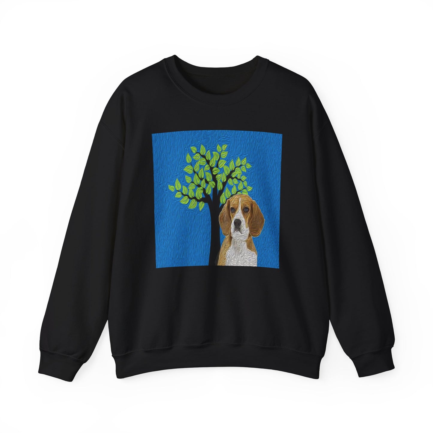 Beagle 'Hopper' Unisex 50/50 Crewneck Sweatshirt