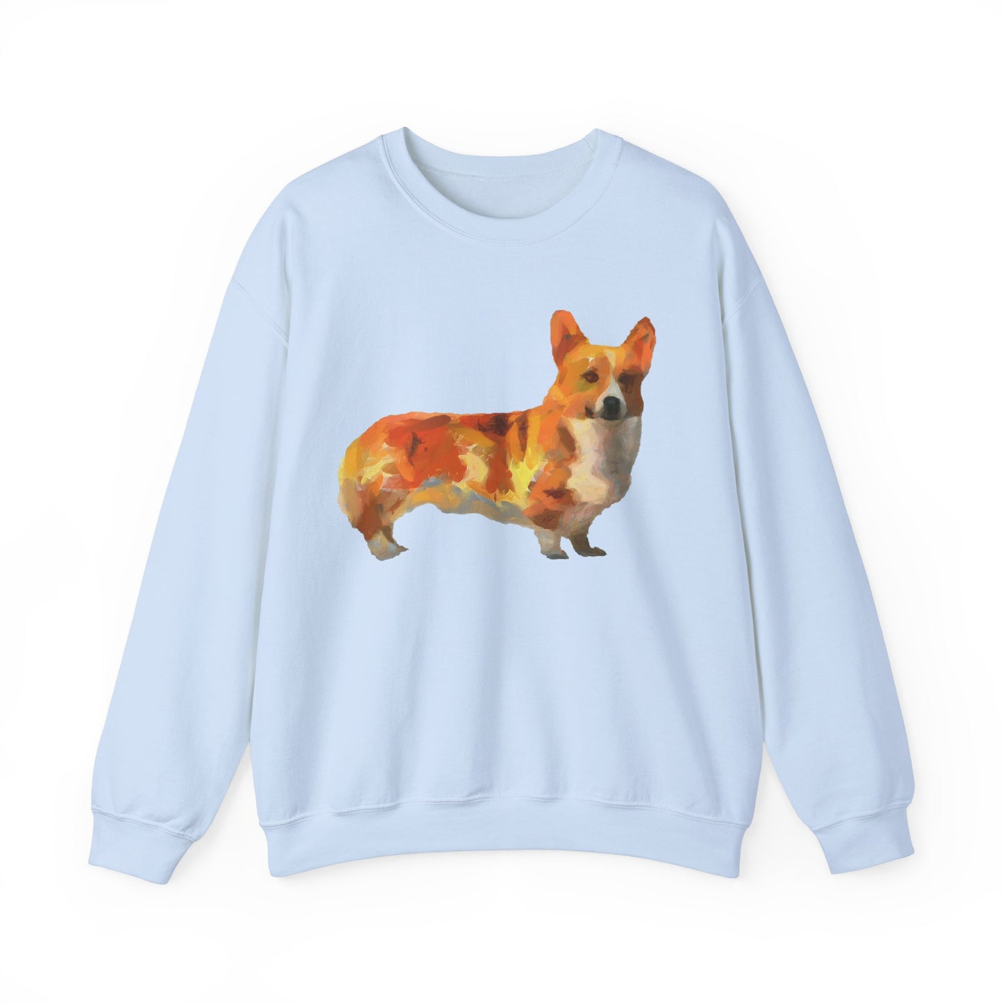 Elegant Pembroke Welsh Corgi Crewneck Sweatshirt