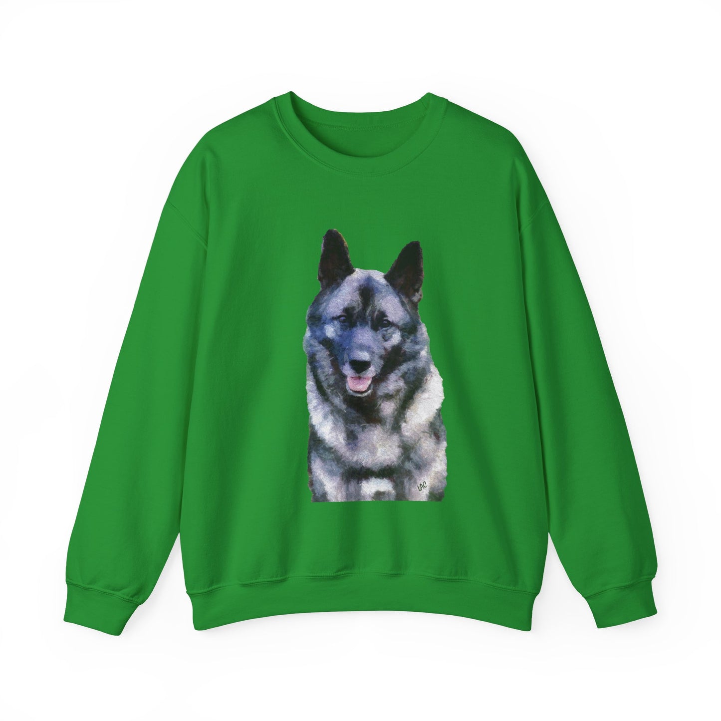 Norwegian Elkhound - Unisex 50/50 Crewneck Sweatshirt