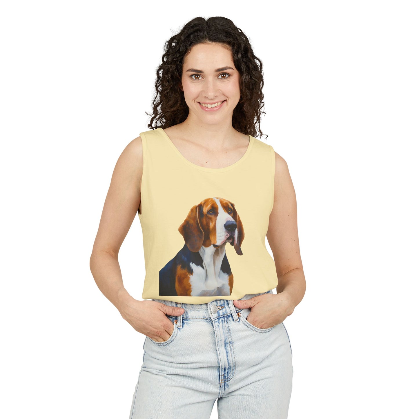 American English Coonhound Unisex Tank Top