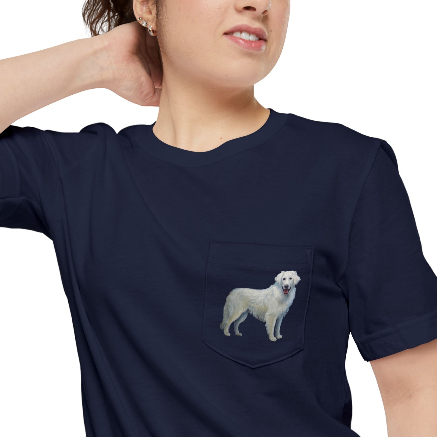 Slovensky Cuvac - Unisex Pocket T-shirt