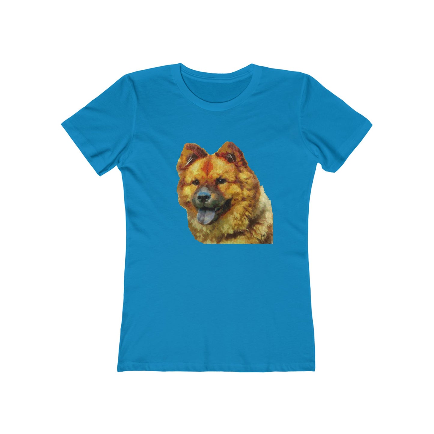 Chow 'Chung' Women's Slim Fit Ringspun Cotton T-Shirt