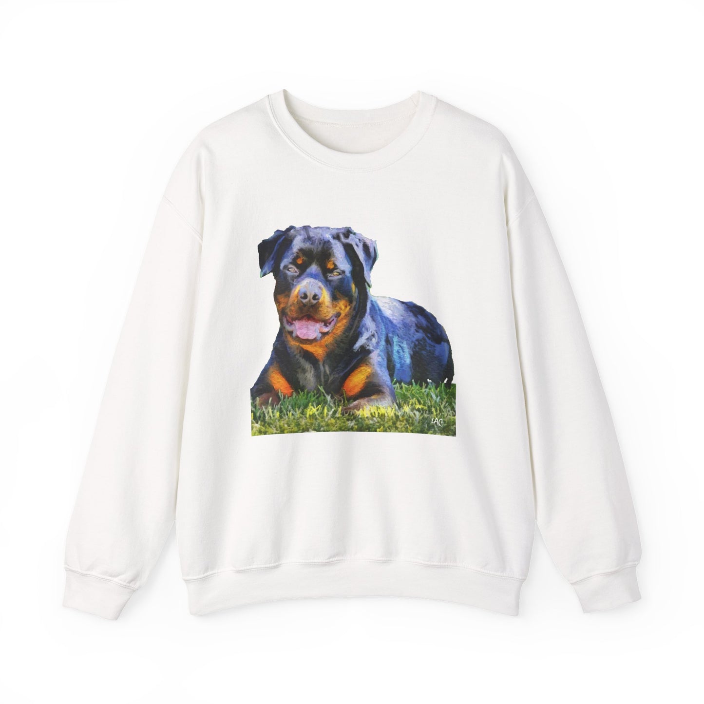 Rottweiler 'Lina' Unisex 50/50 Crewneck Sweatshirt