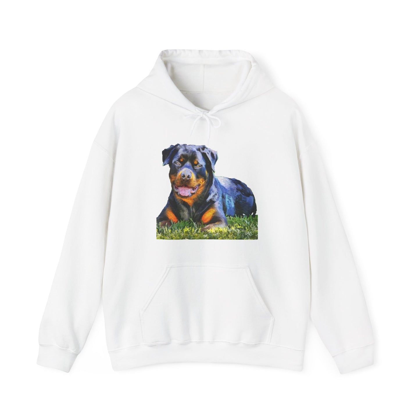 Rottweiler 'Lina' - Unisex 50/50 Hoodie