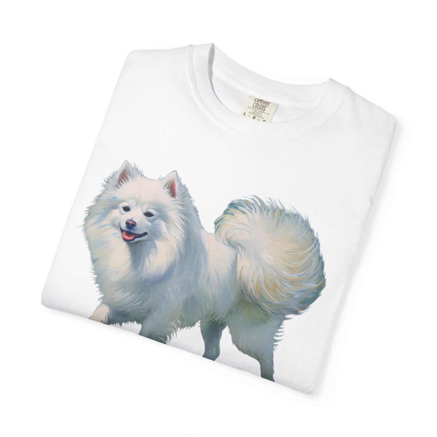 Japanese Spitz - Unisex Relaxed Garment-Dyed T-shirt