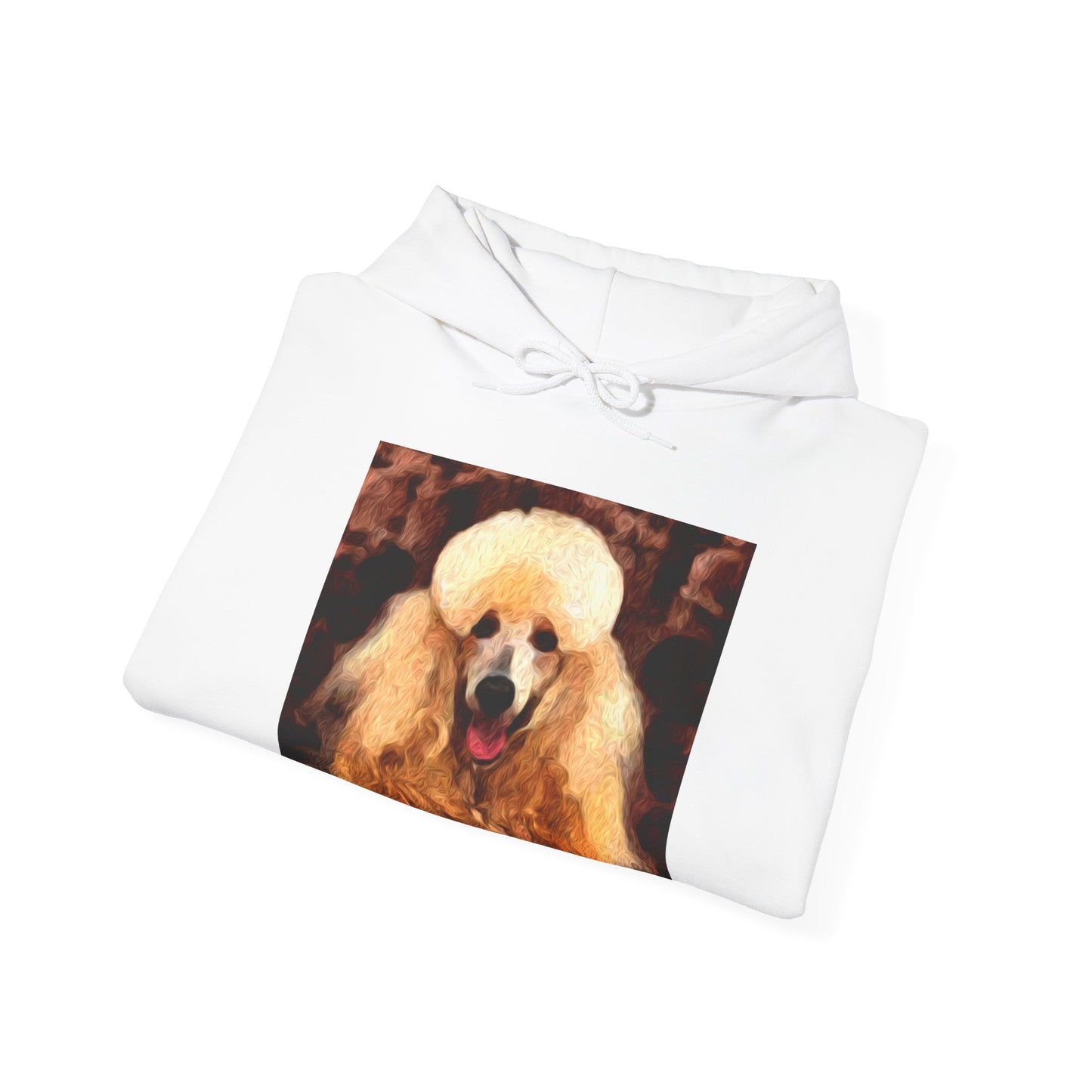 Poodle Unisex 50/50 Hoodie
