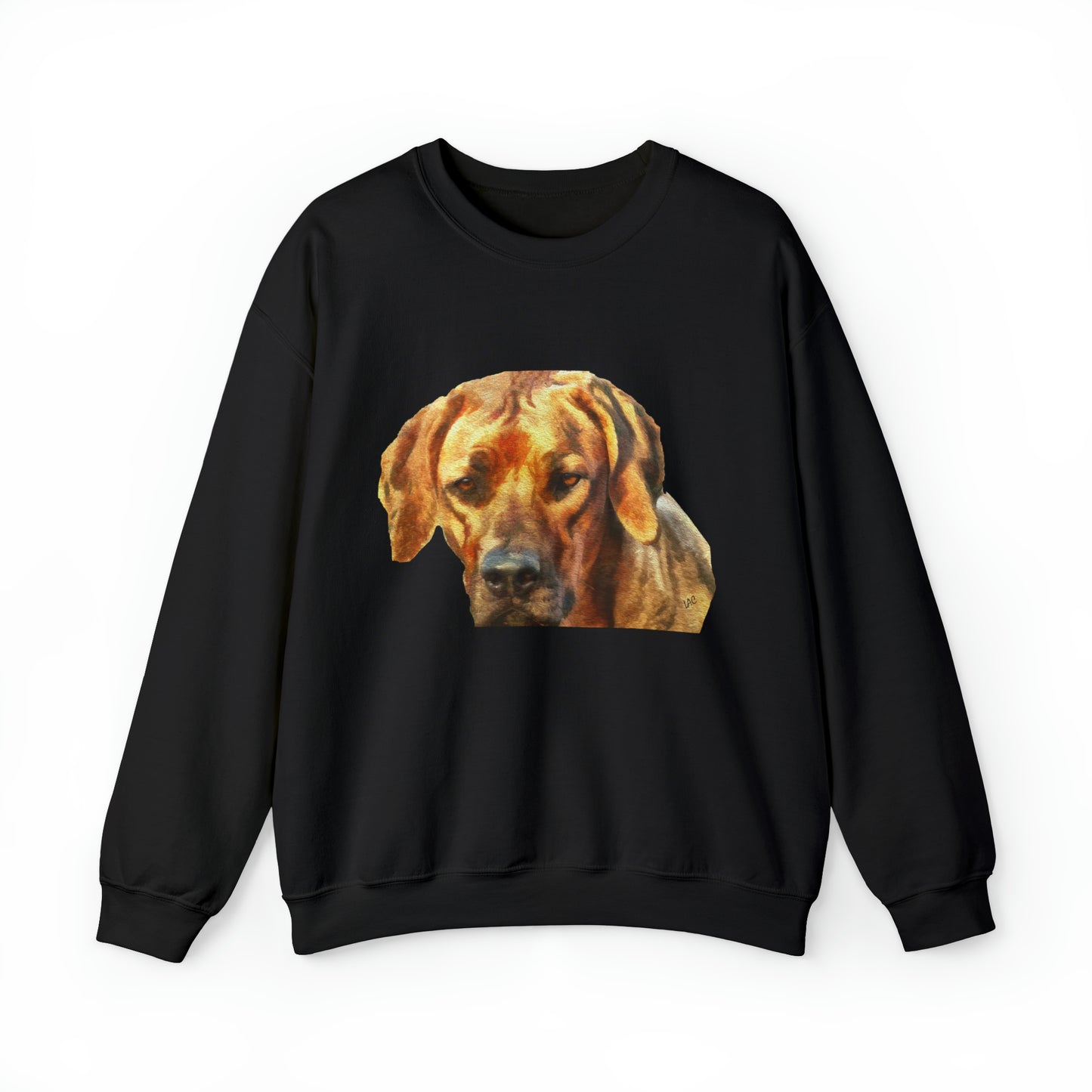 Rhodesian Ridgeback 'Zulu' Unisex 50/50 Crewneck Sweatshirt