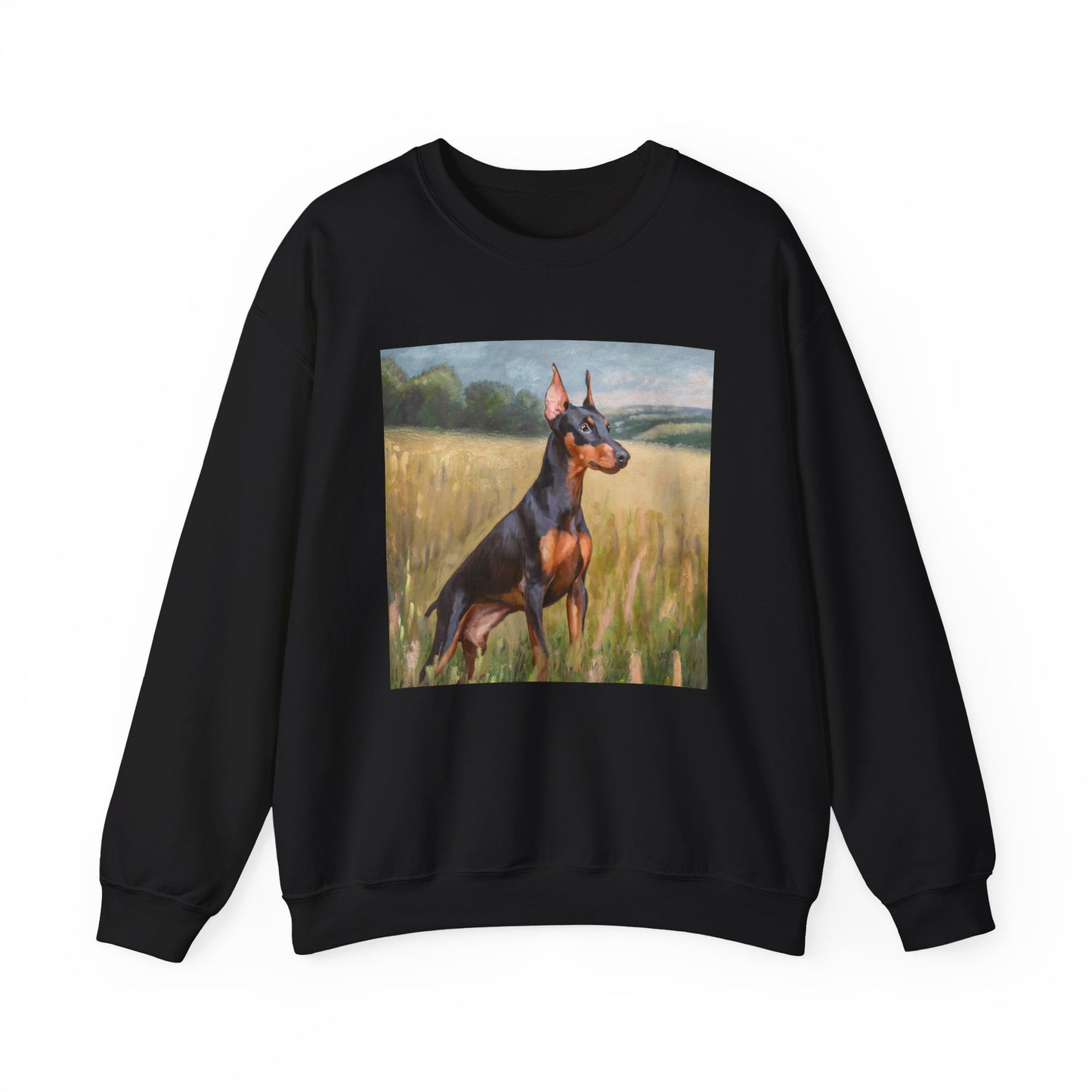 German Pinscher Unisex 50/50 Crewneck Sweatshirt